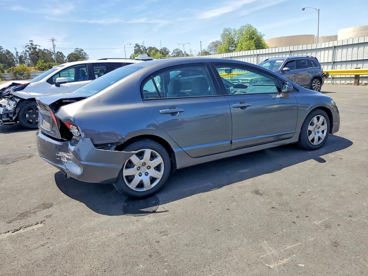 2010 Honda Civic Lx Угольный vin: 2HGFA1F50AH553522