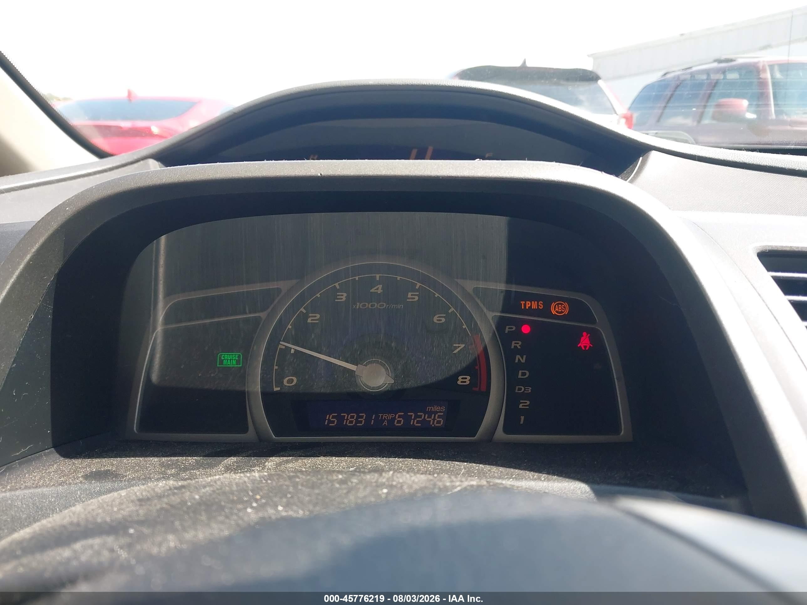 2010 Honda Civic Lx Red vin: 2HGFA1F50AH570823