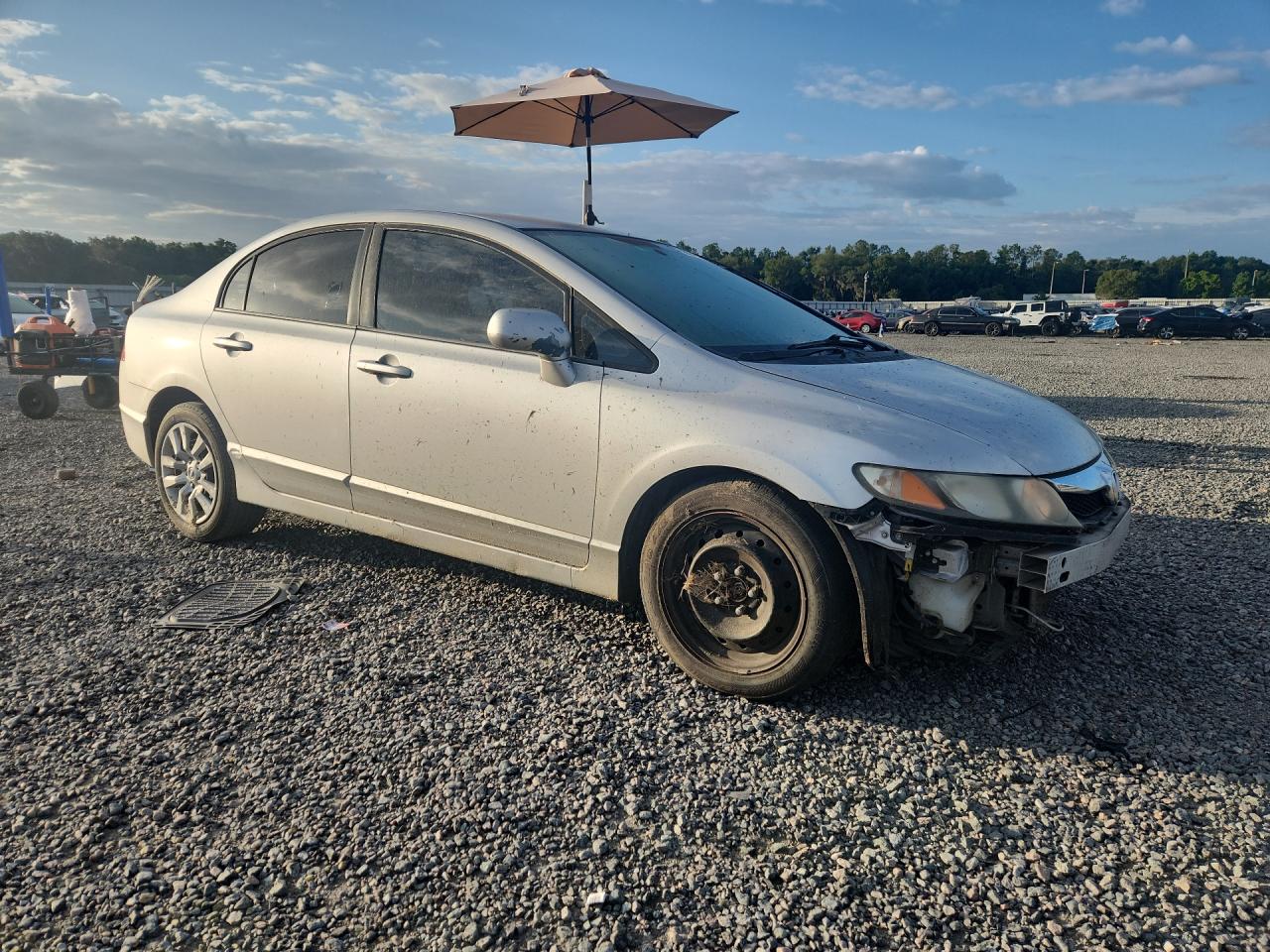 2010 Honda Civic Lx Серый vin: 2HGFA1F50AH577142
