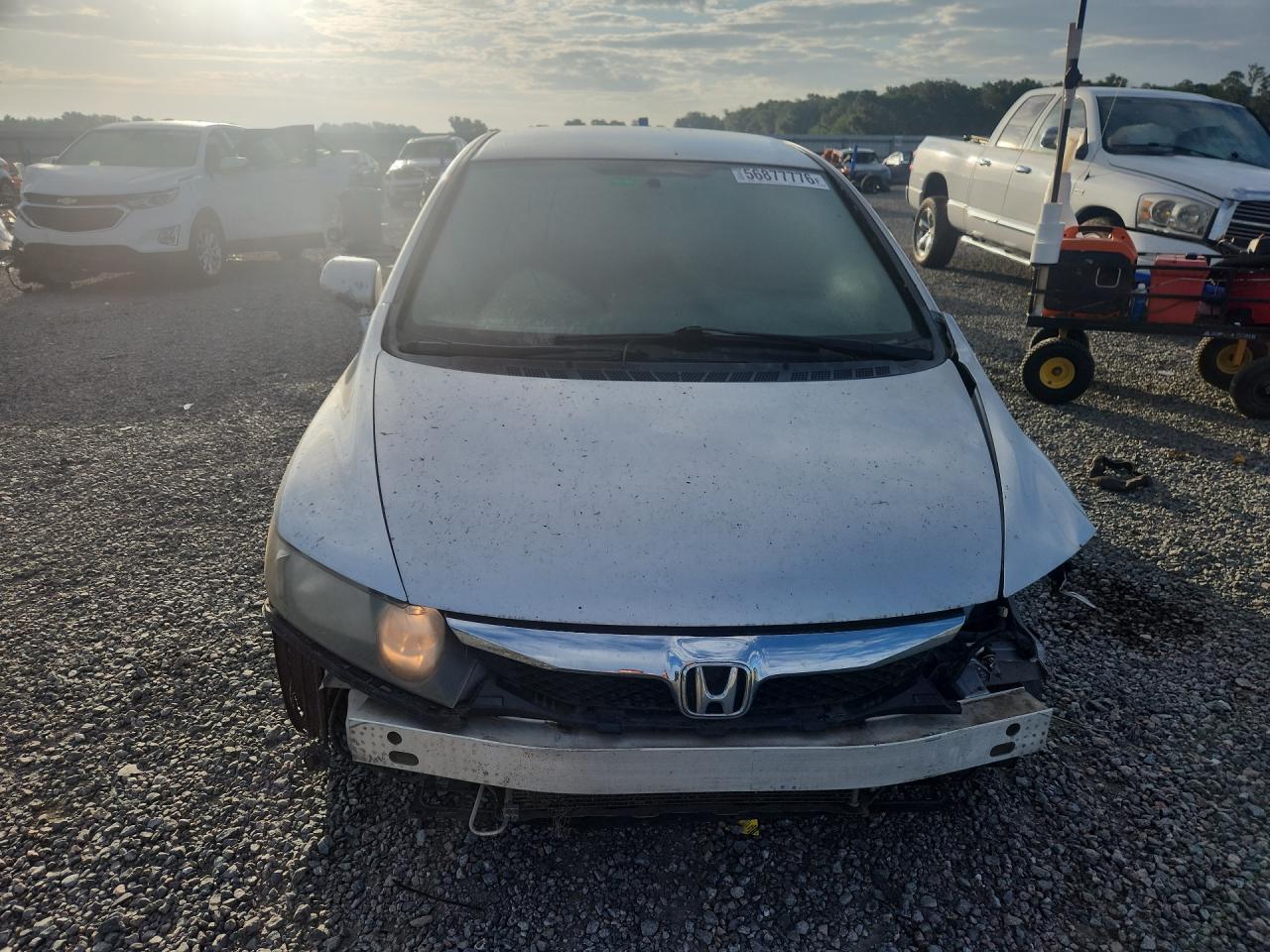 2010 Honda Civic Lx Серый vin: 2HGFA1F50AH577142