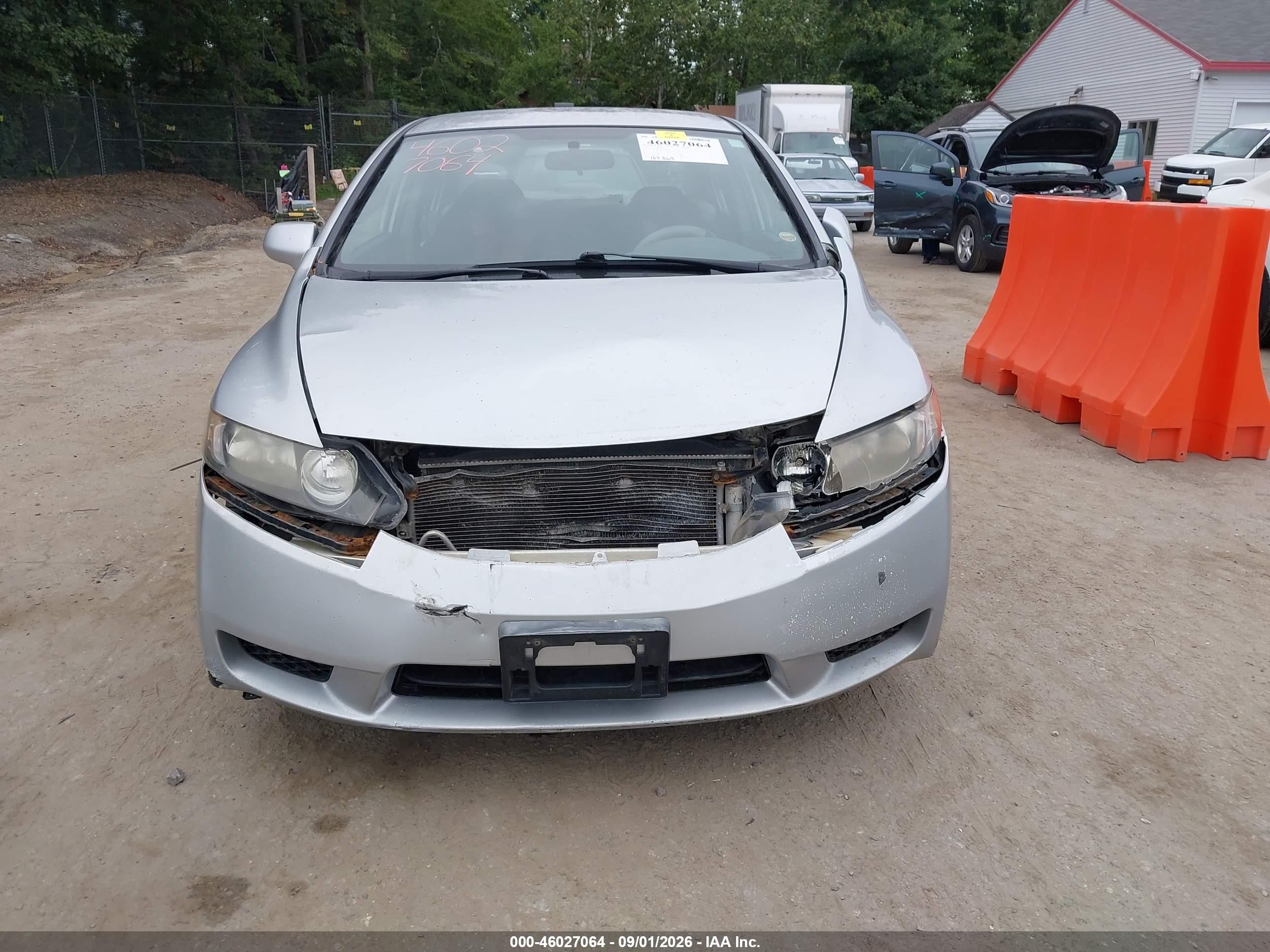 2011 Honda Civic Lx Серебряный vin: 2HGFA1F50BH302985