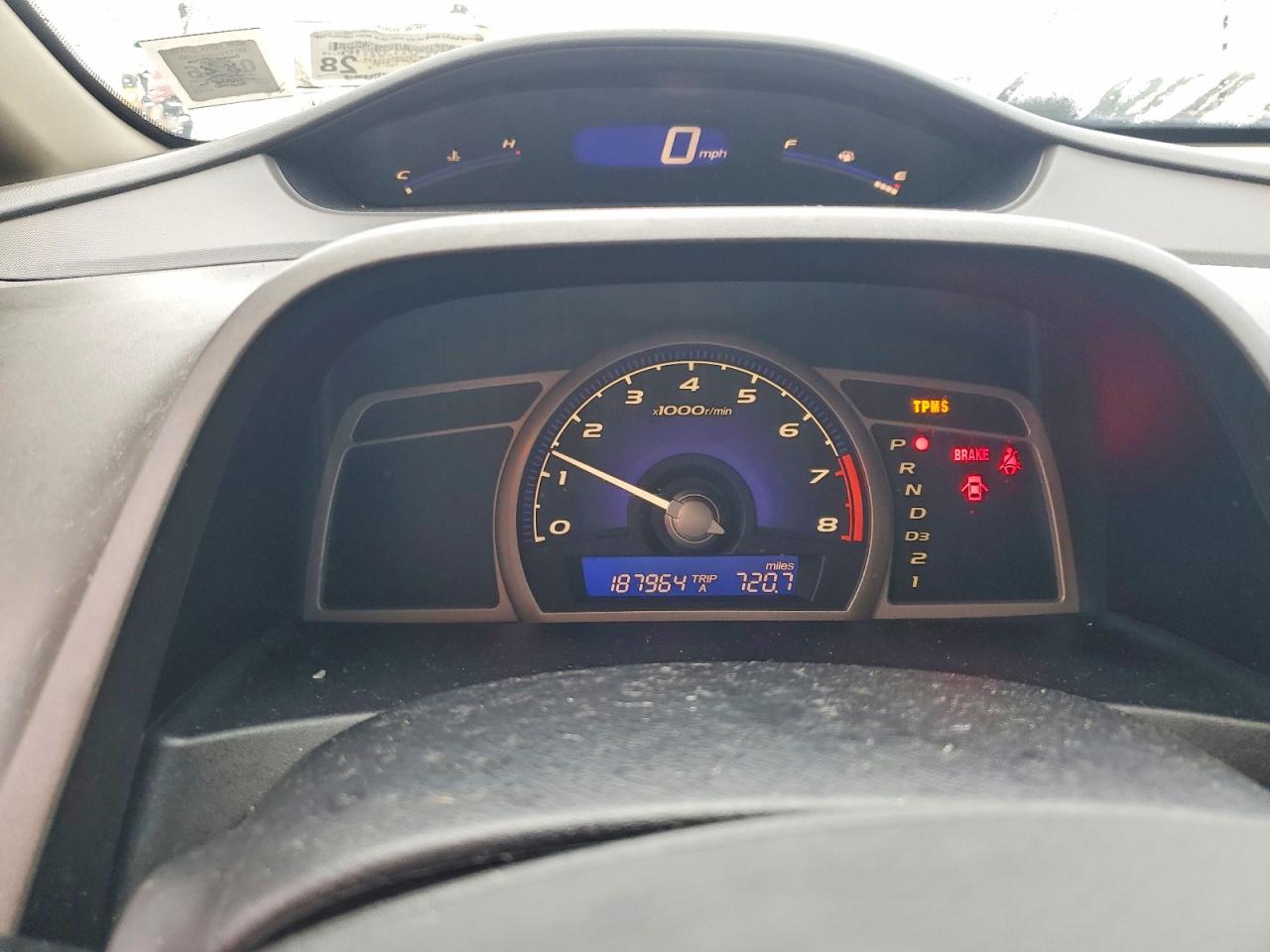 2011 Honda Civic Lx White vin: 2HGFA1F50BH306499