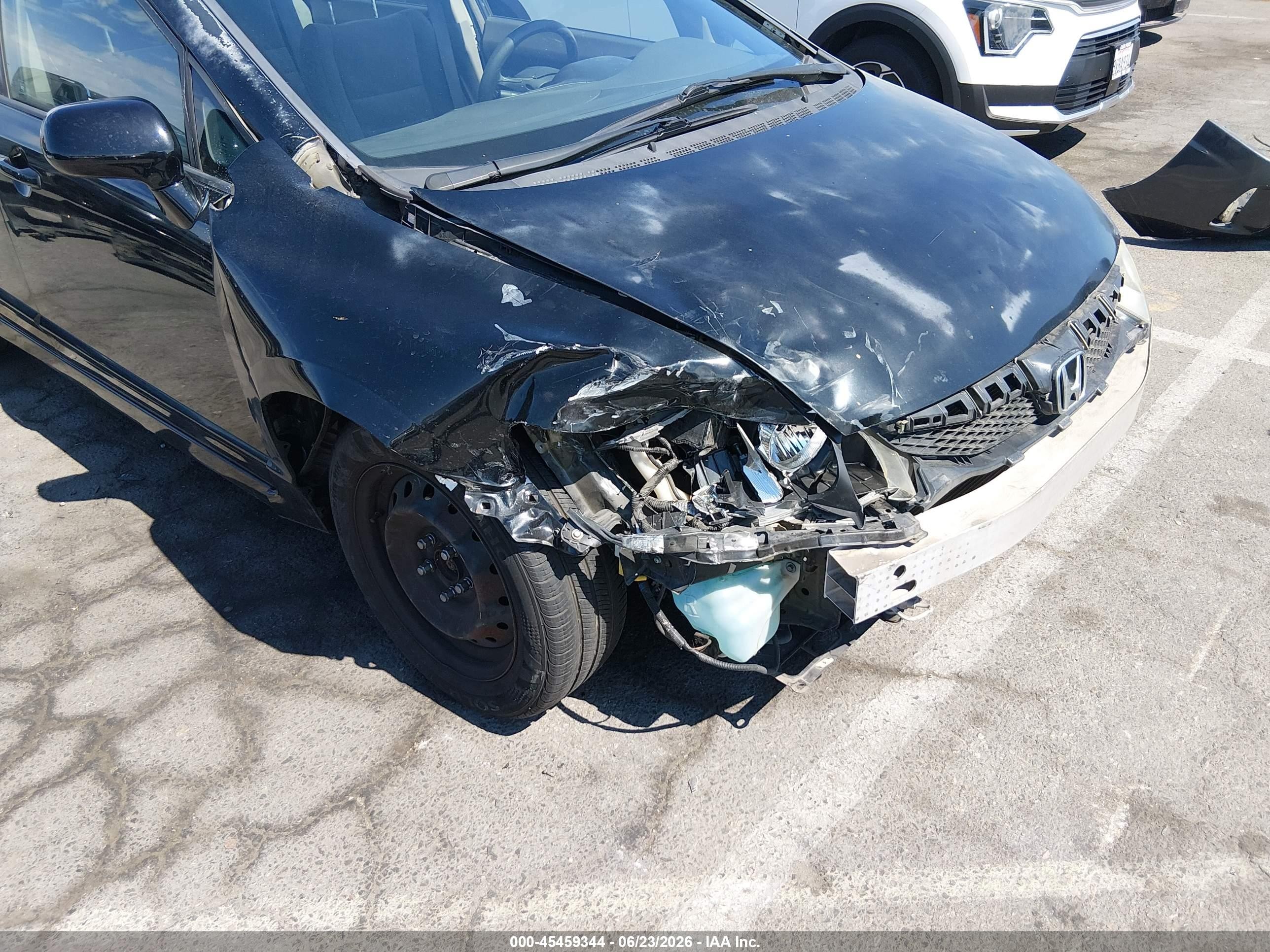 2011 Honda Civic Lx Black vin: 2HGFA1F50BH513524