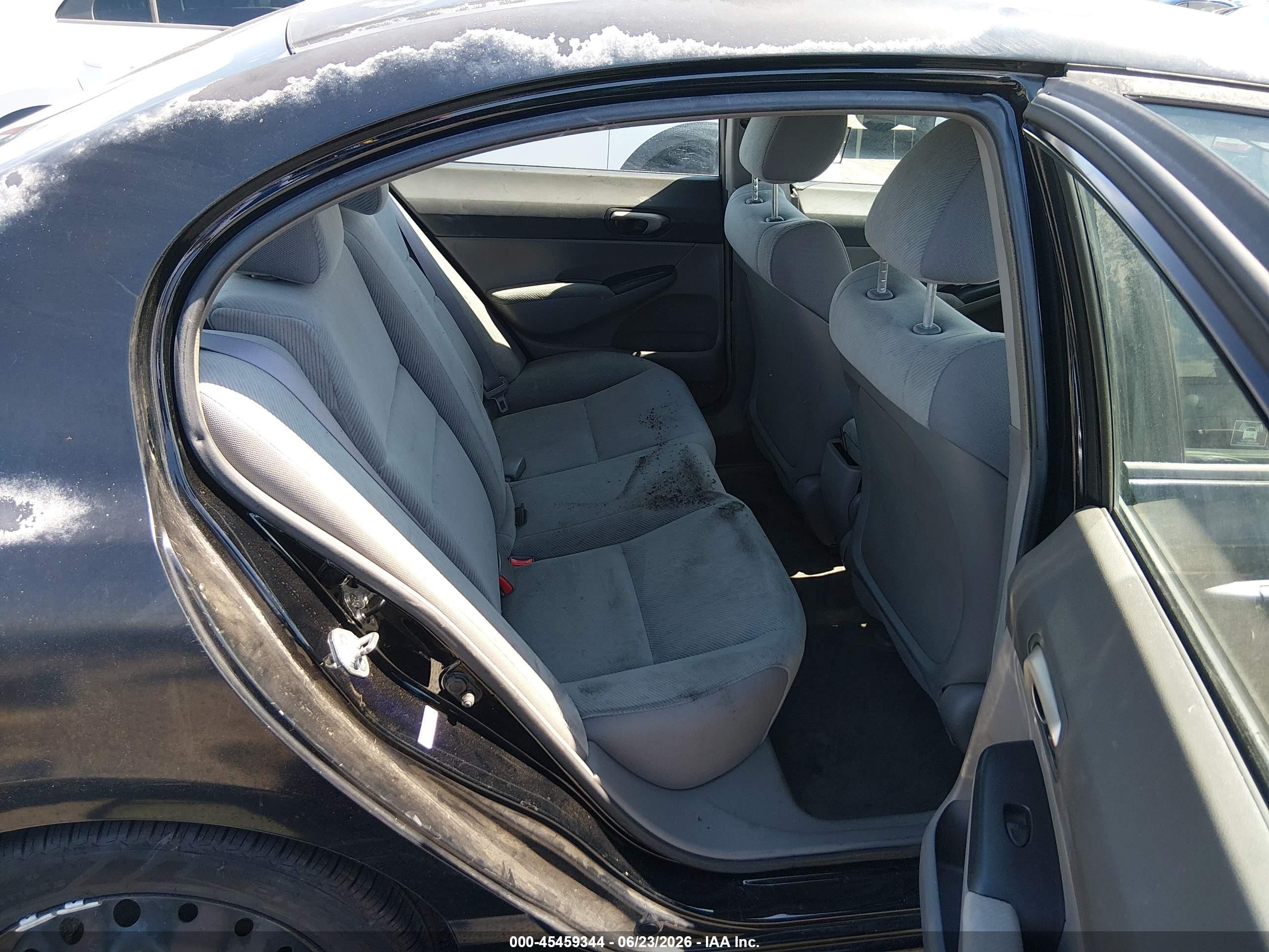 2011 Honda Civic Lx Black vin: 2HGFA1F50BH513524