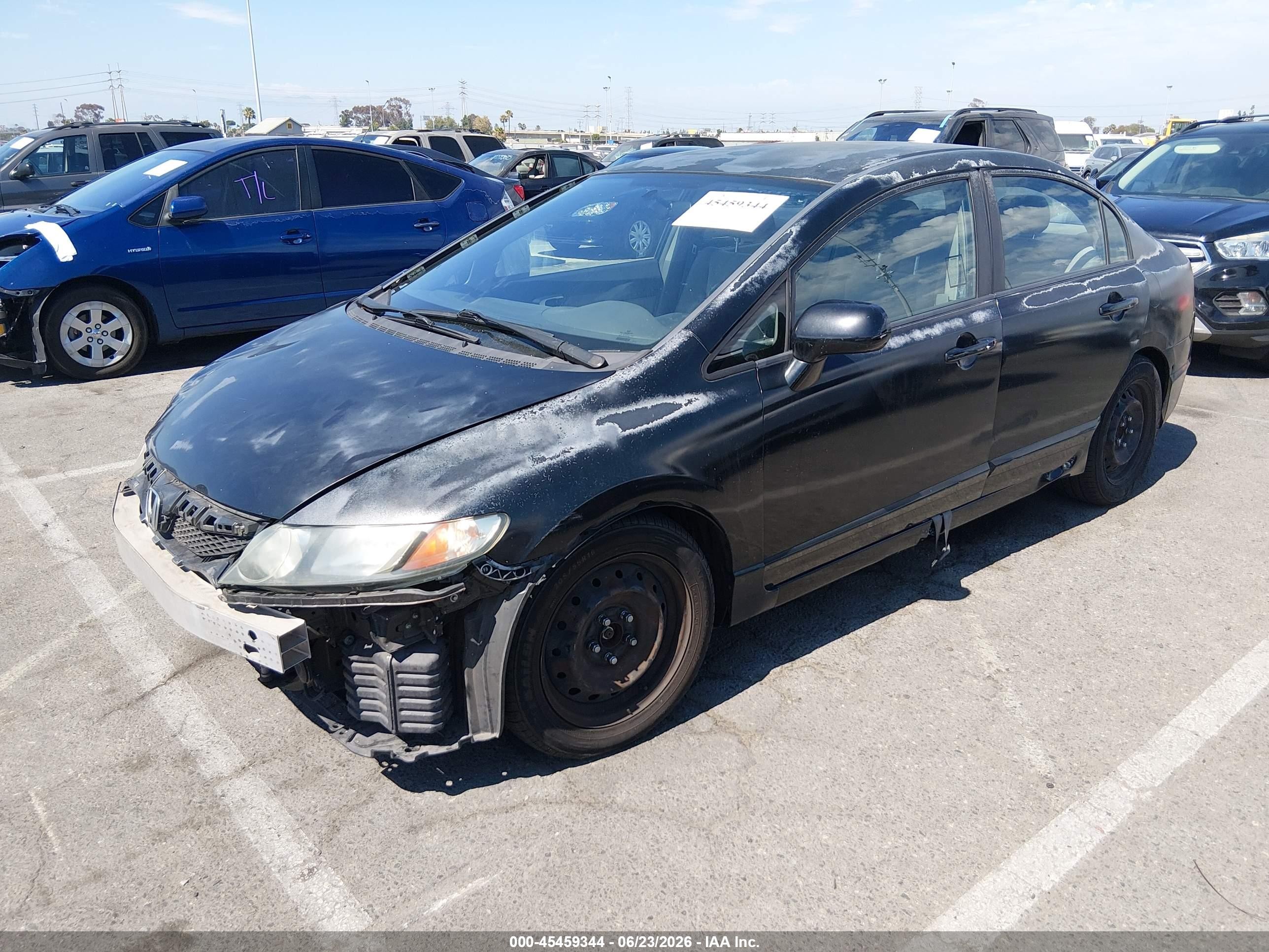 2011 Honda Civic Lx Black vin: 2HGFA1F50BH513524