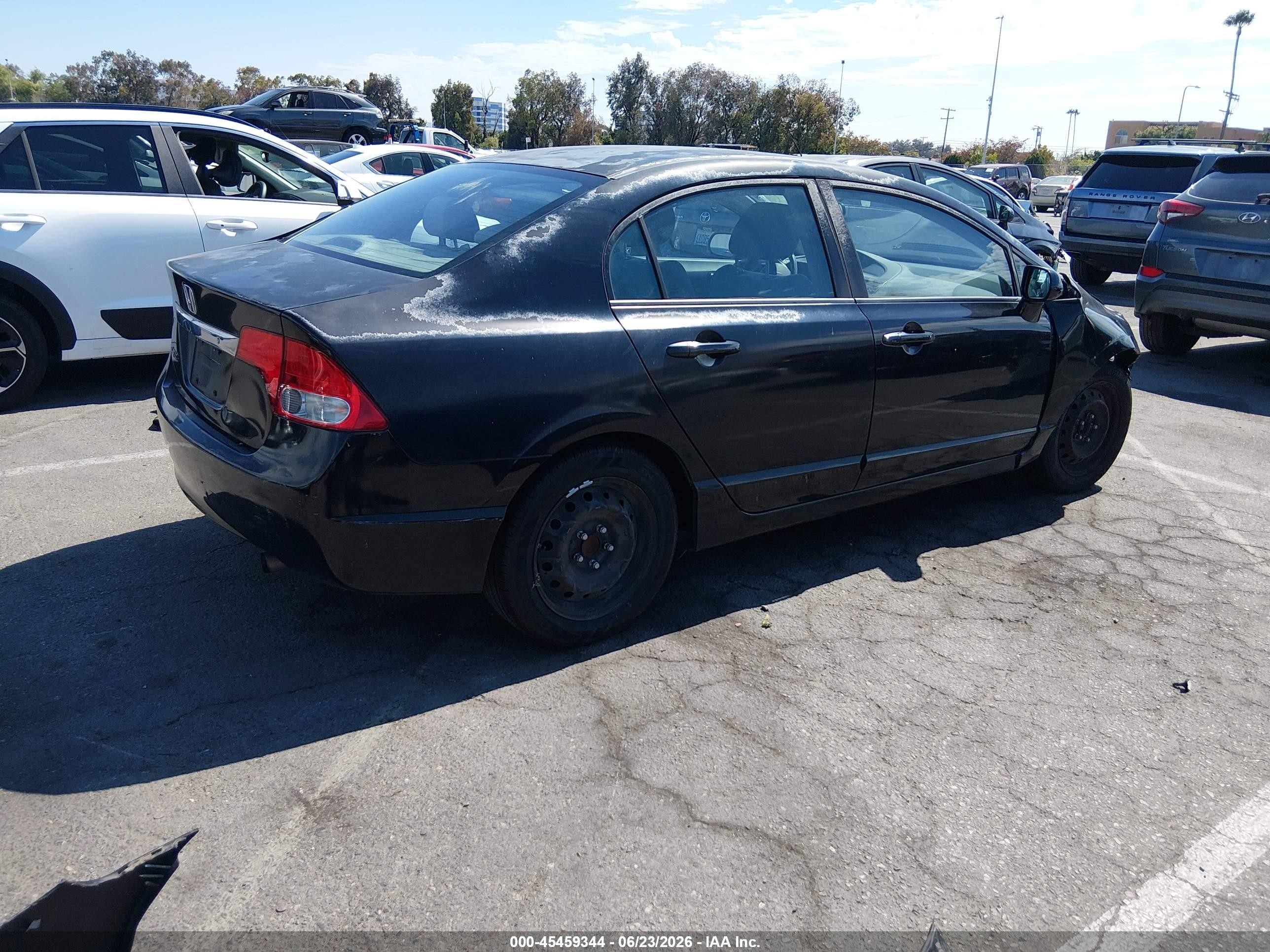2011 Honda Civic Lx Black vin: 2HGFA1F50BH513524