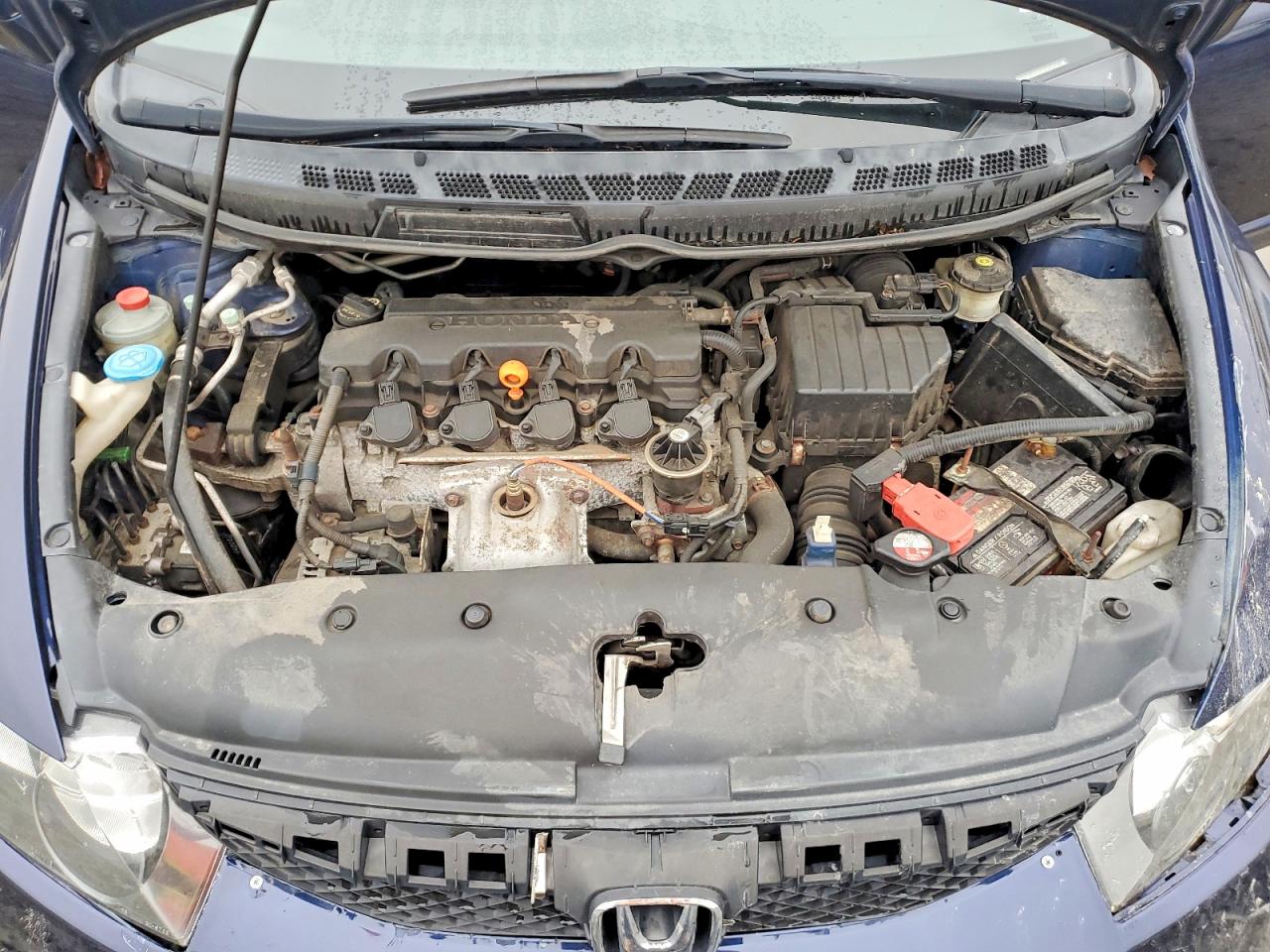 2011 Honda Civic Lx Blue vin: 2HGFA1F50BH524782