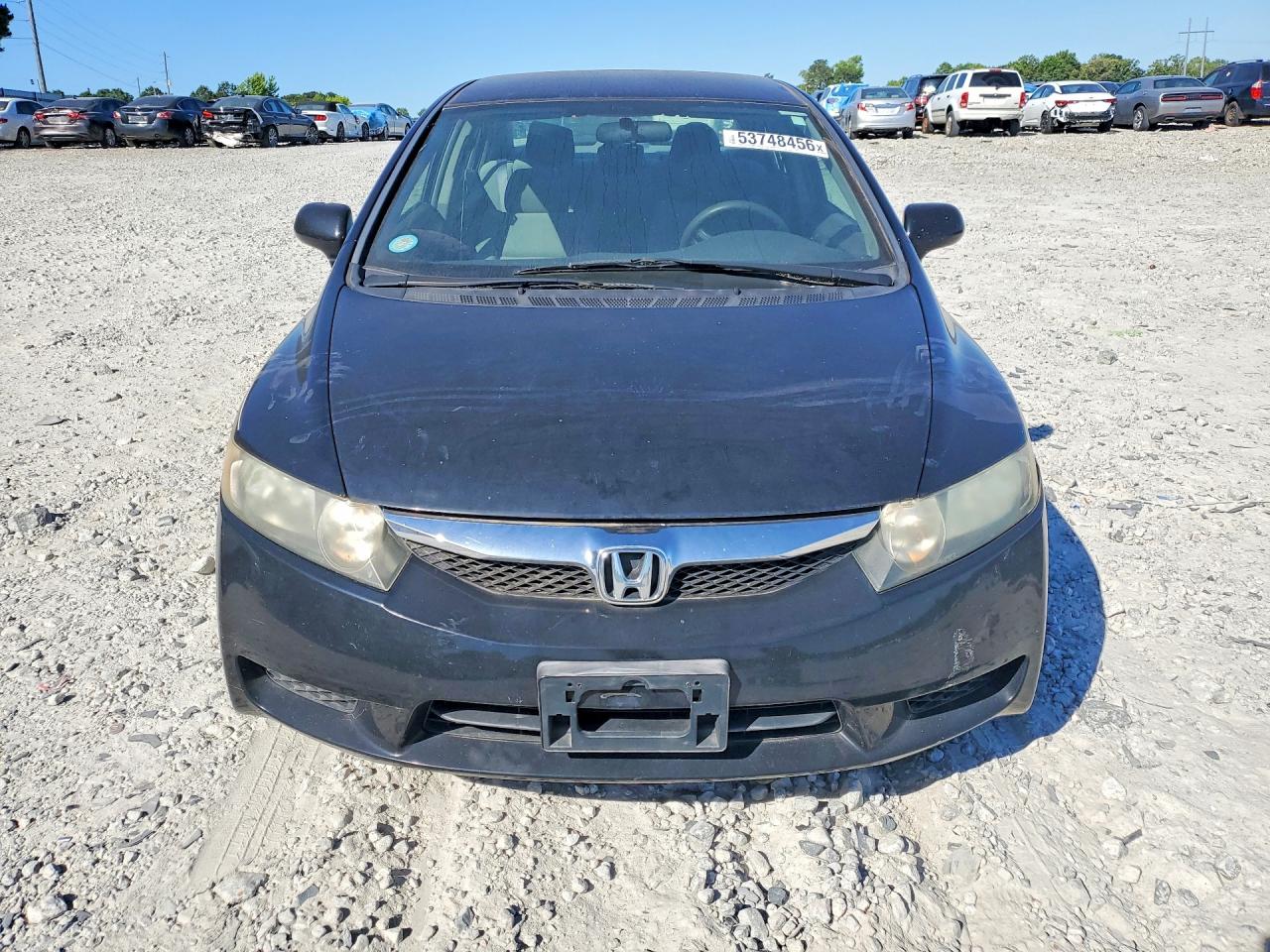 2011 Honda Civic Lx Black vin: 2HGFA1F50BH526497