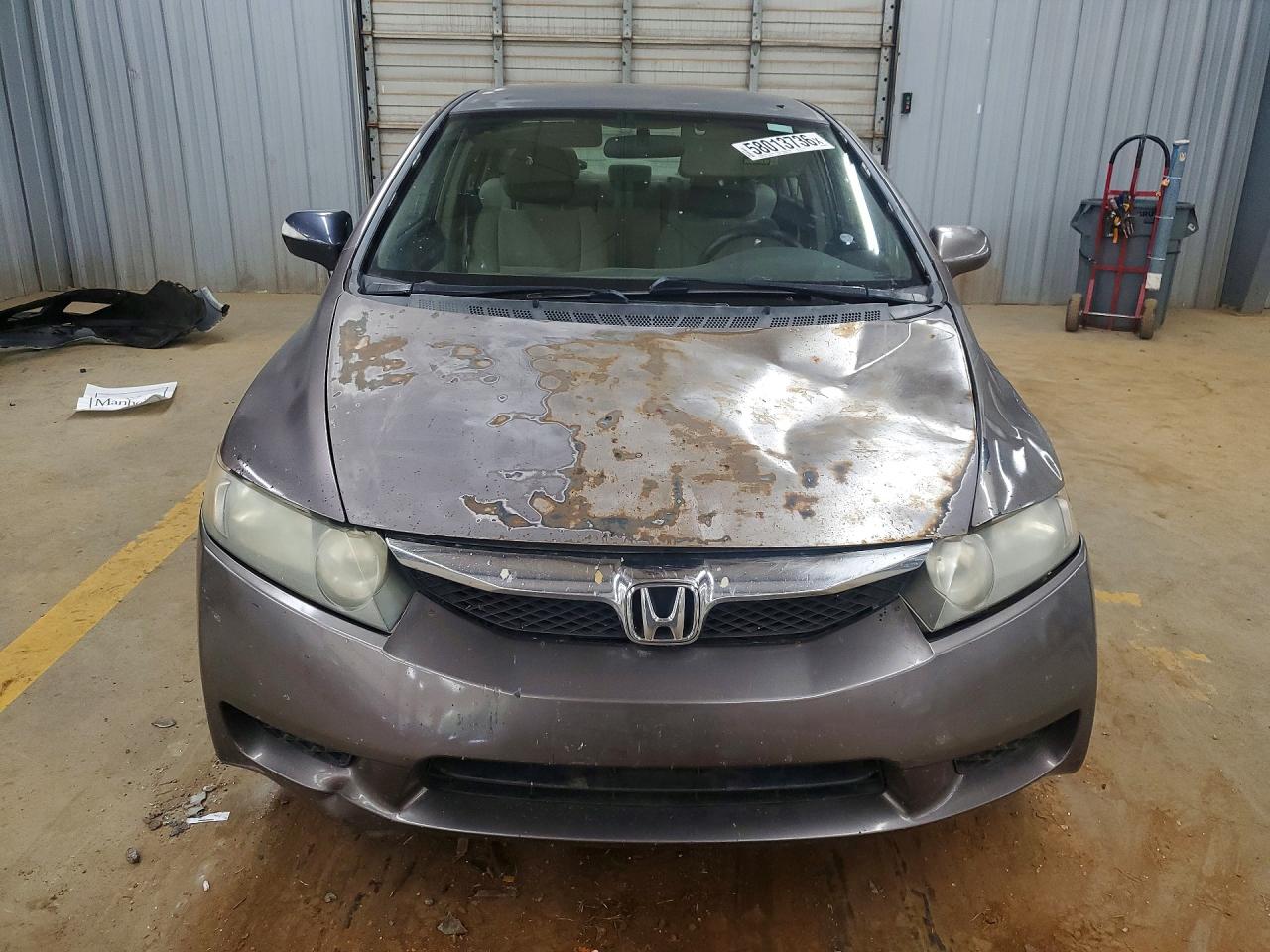 2011 Honda Civic Lx Gray vin: 2HGFA1F50BH529318