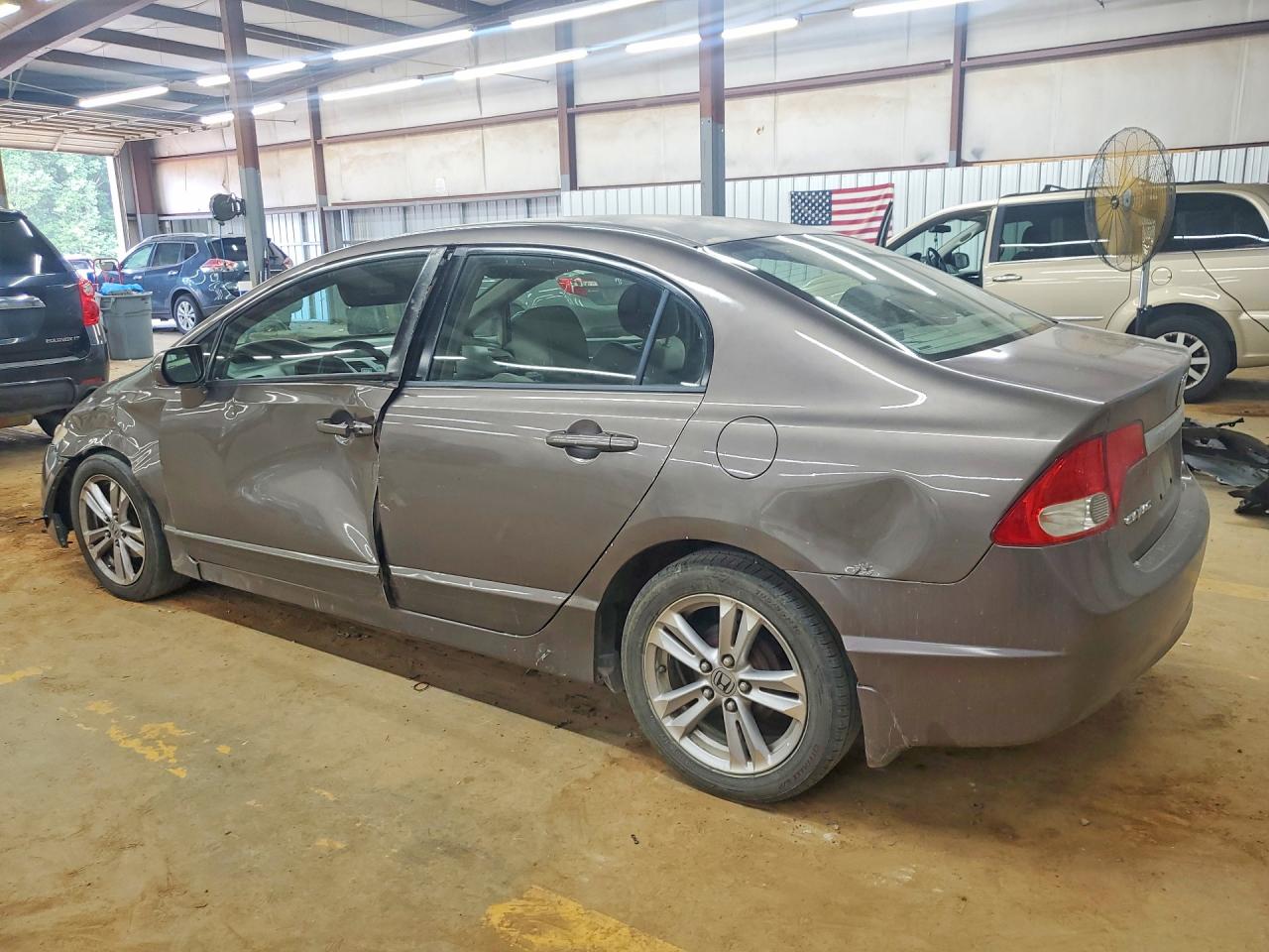 2011 Honda Civic Lx Gray vin: 2HGFA1F50BH529318