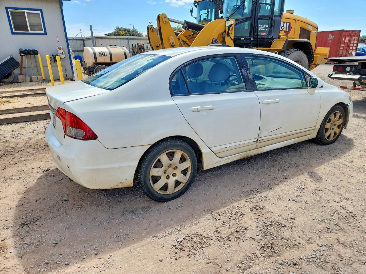 2011 Honda Civic Lx Белый vin: 2HGFA1F50BH534129