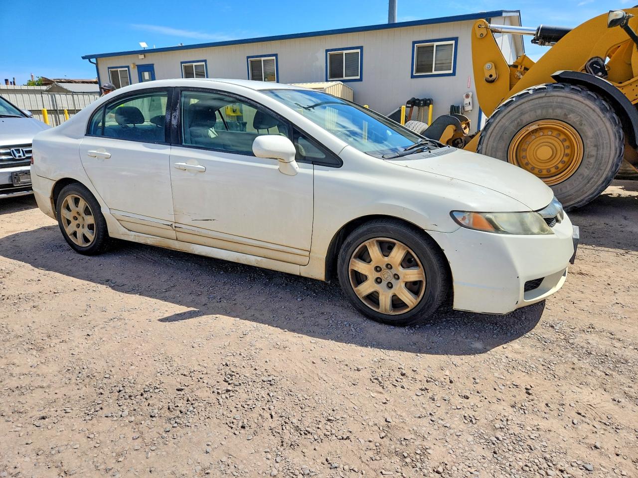 2011 Honda Civic Lx Белый vin: 2HGFA1F50BH534129