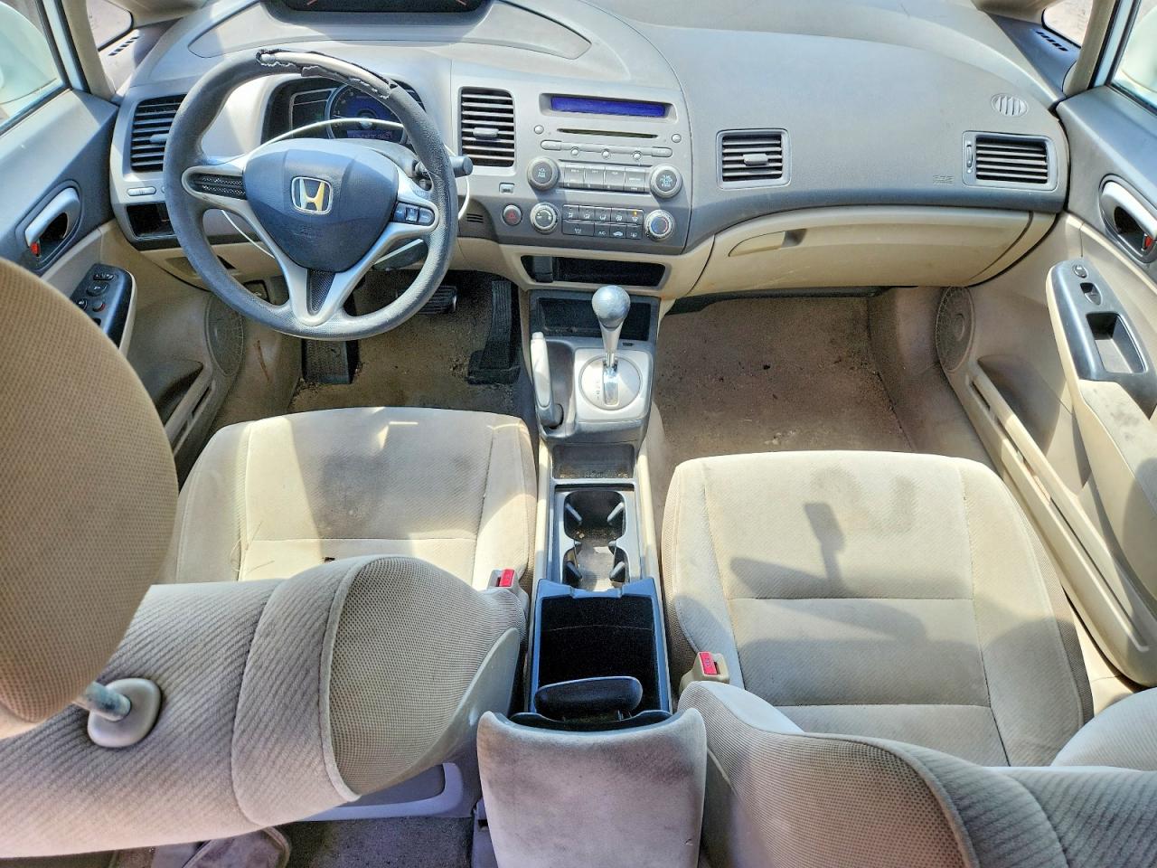 2011 Honda Civic Lx Белый vin: 2HGFA1F50BH534129