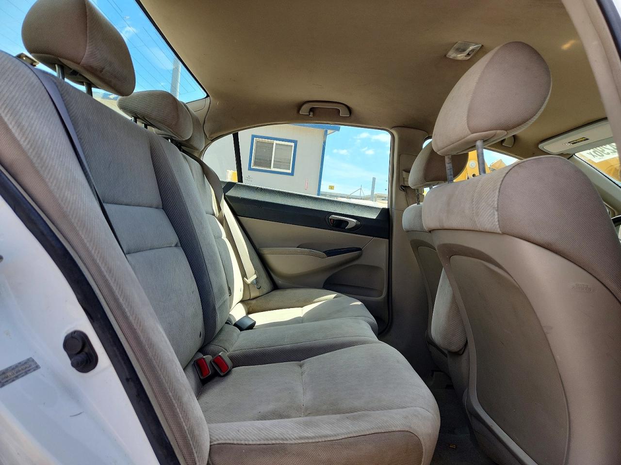 2011 Honda Civic Lx Белый vin: 2HGFA1F50BH534129