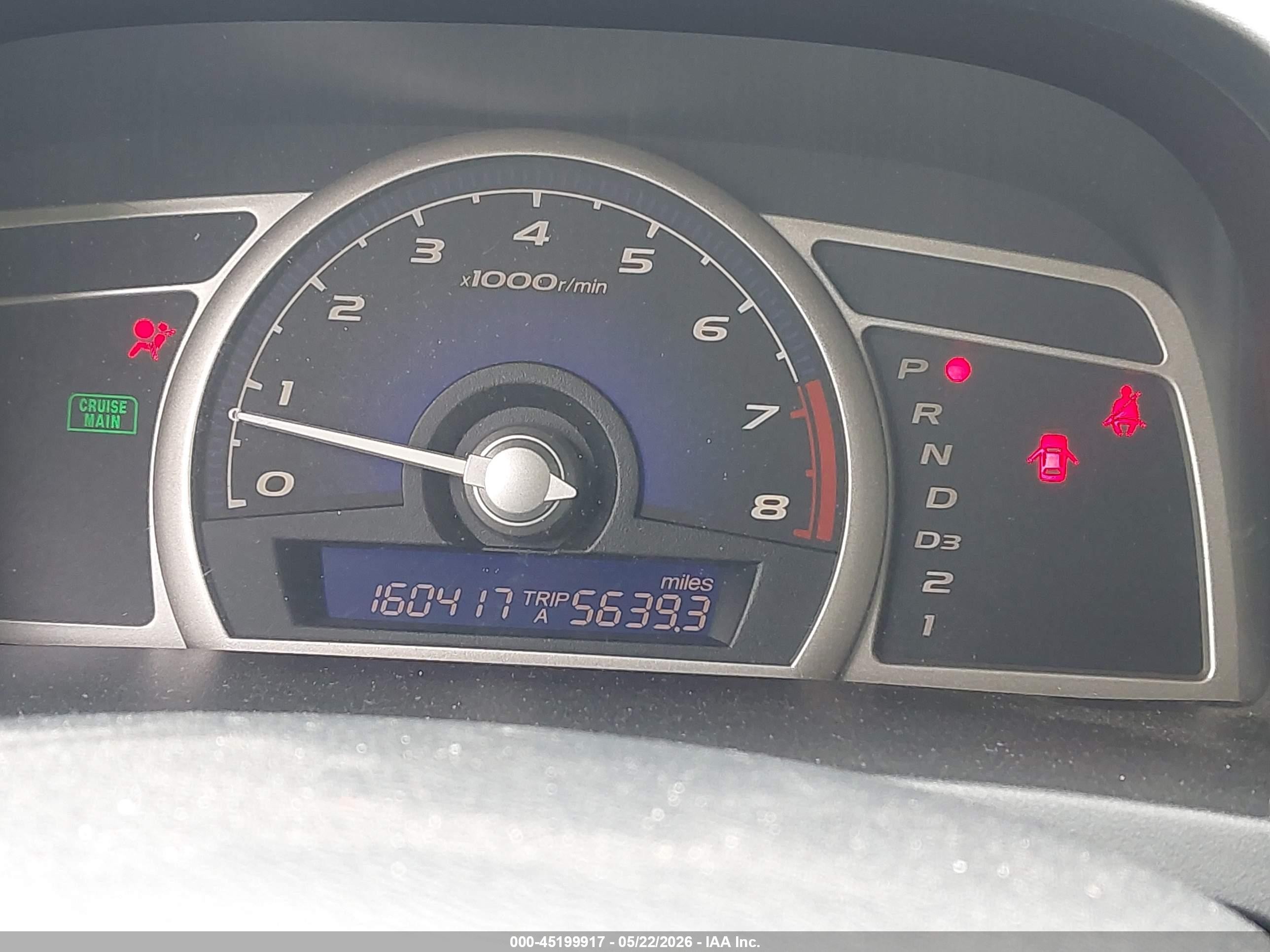 2011 Honda Civic Lx Blue vin: 2HGFA1F50BH535510