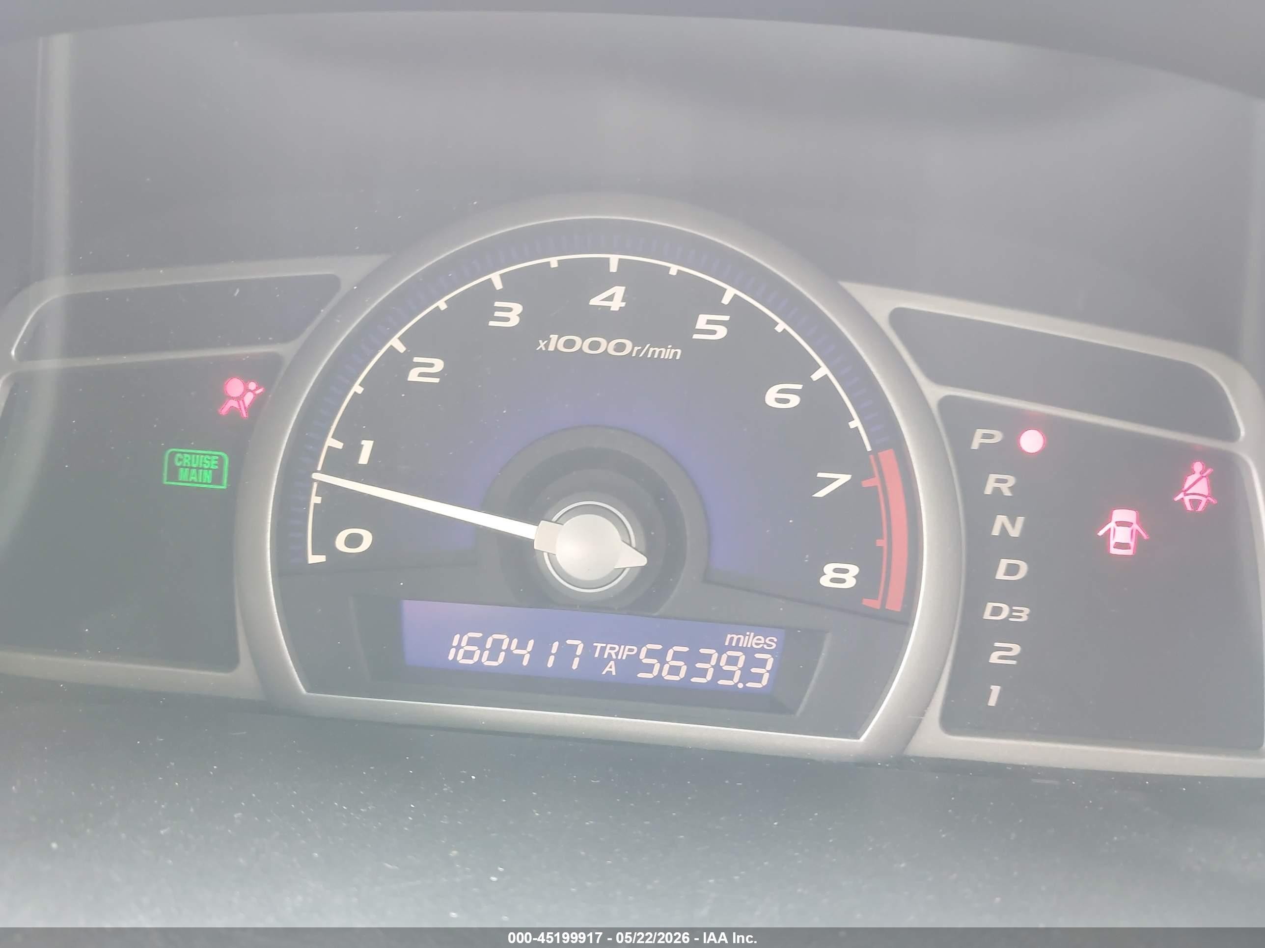 2011 Honda Civic Lx Blue vin: 2HGFA1F50BH535510