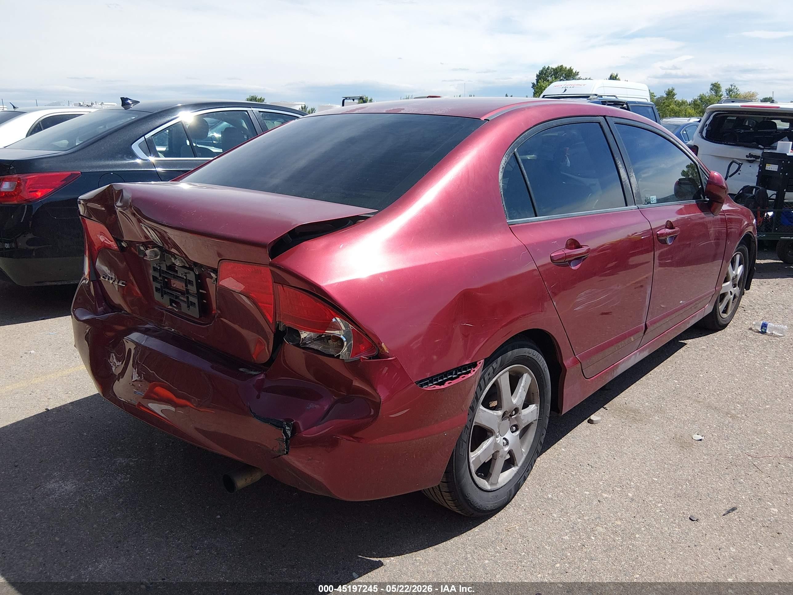 2011 Honda Civic Lx Темно-бордовый vin: 2HGFA1F50BH541193