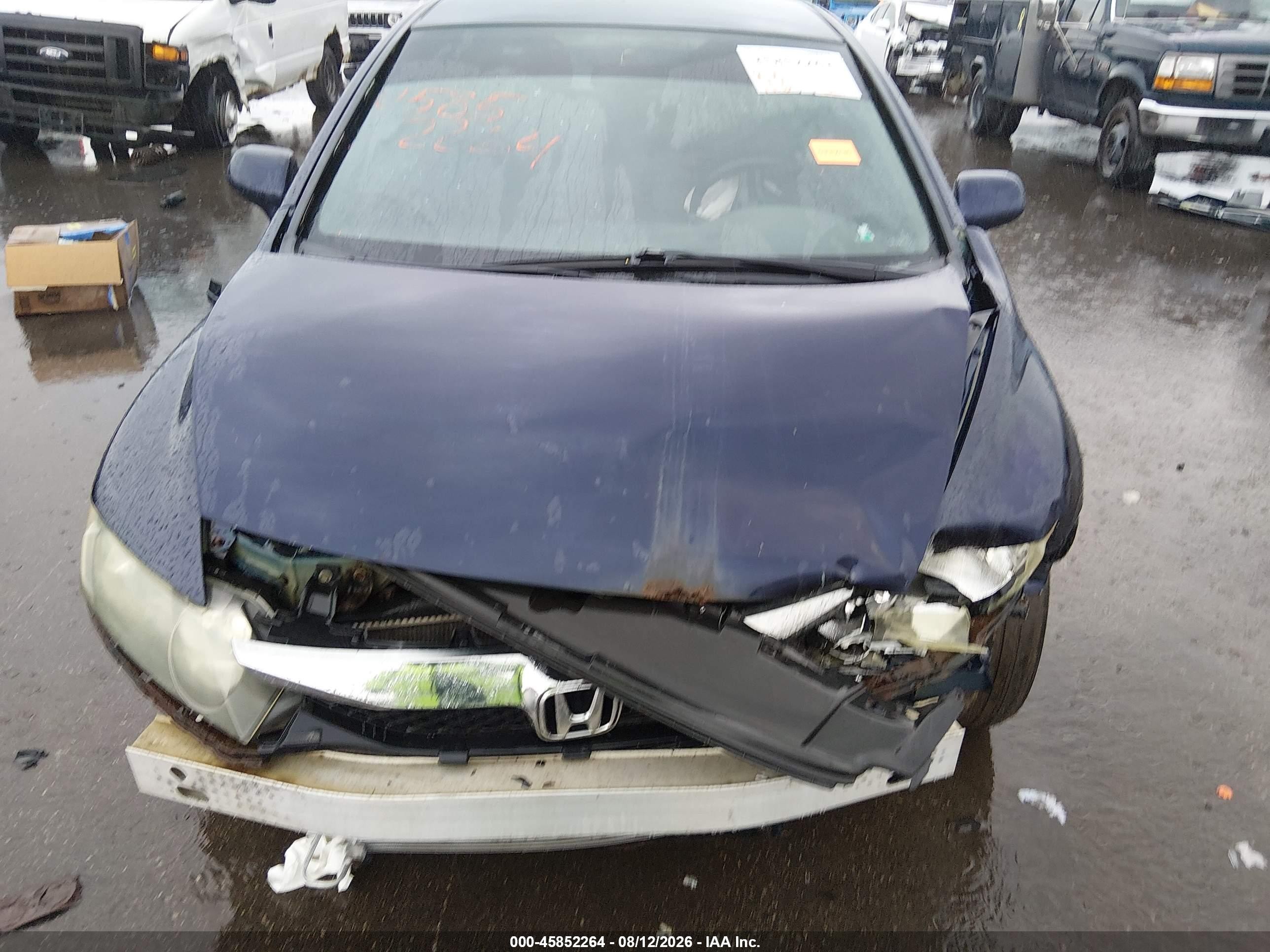2011 Honda Civic Lx Navy vin: 2HGFA1F50BH545261