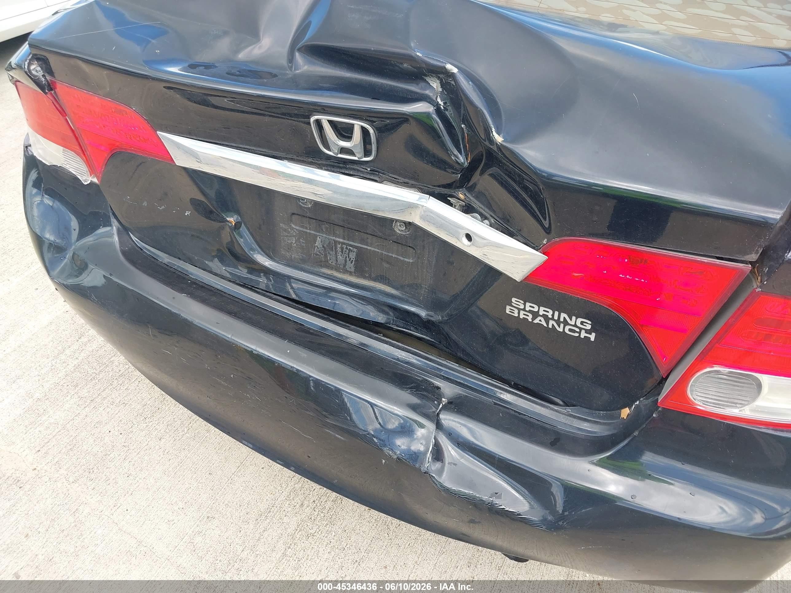 2010 Honda Civic Lx Black vin: 2HGFA1F51AH300080