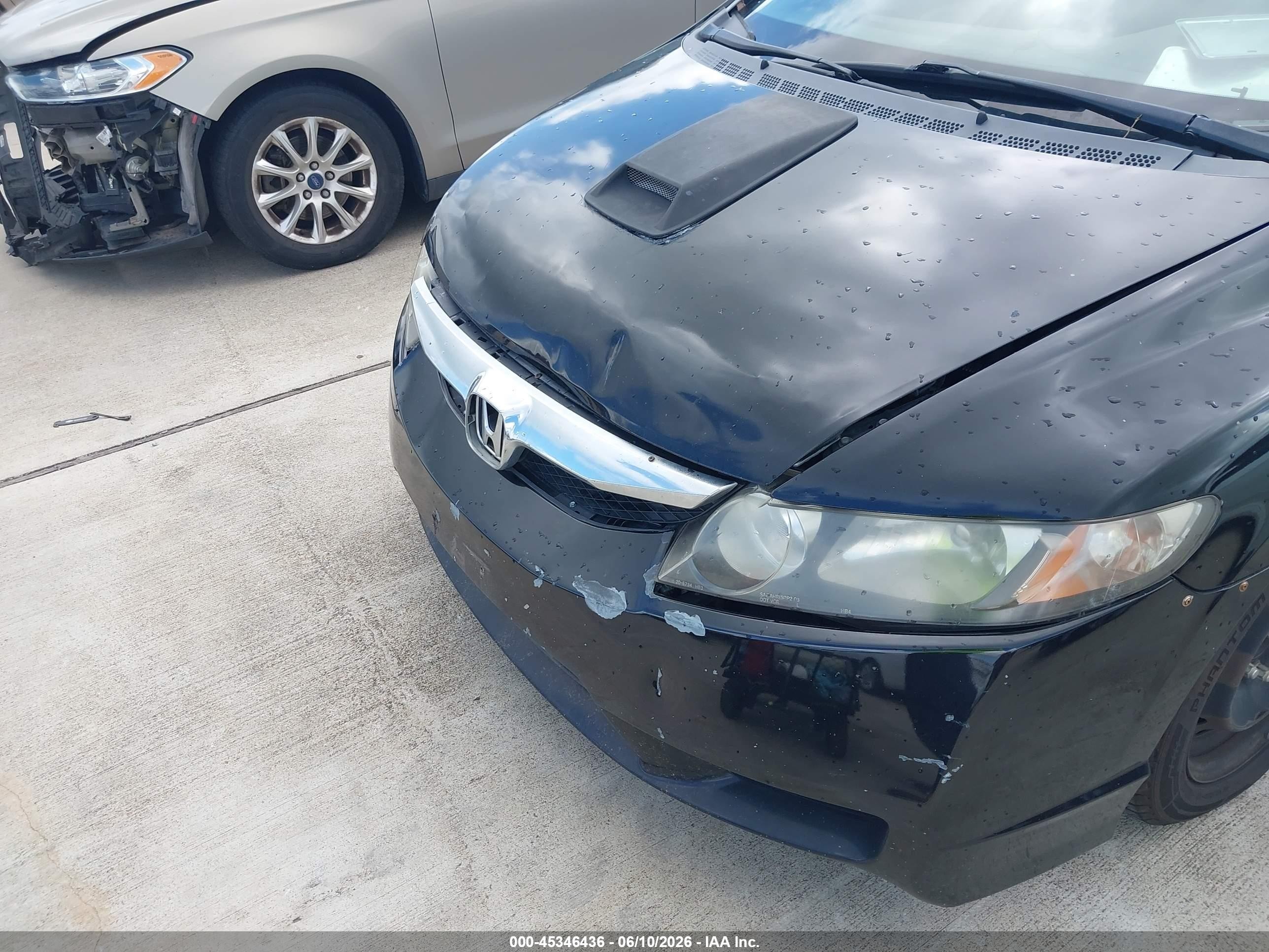 2010 Honda Civic Lx Black vin: 2HGFA1F51AH300080