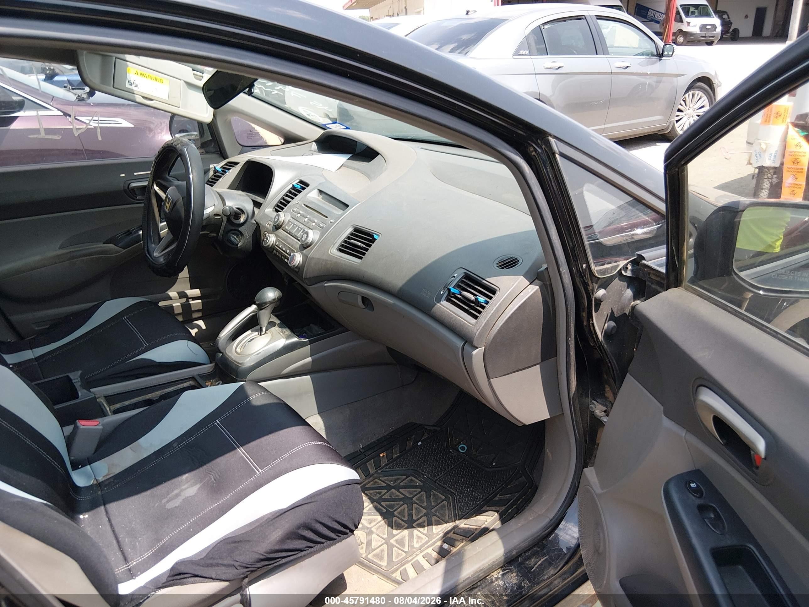 2010 Honda Civic Lx Черный vin: 2HGFA1F51AH303352