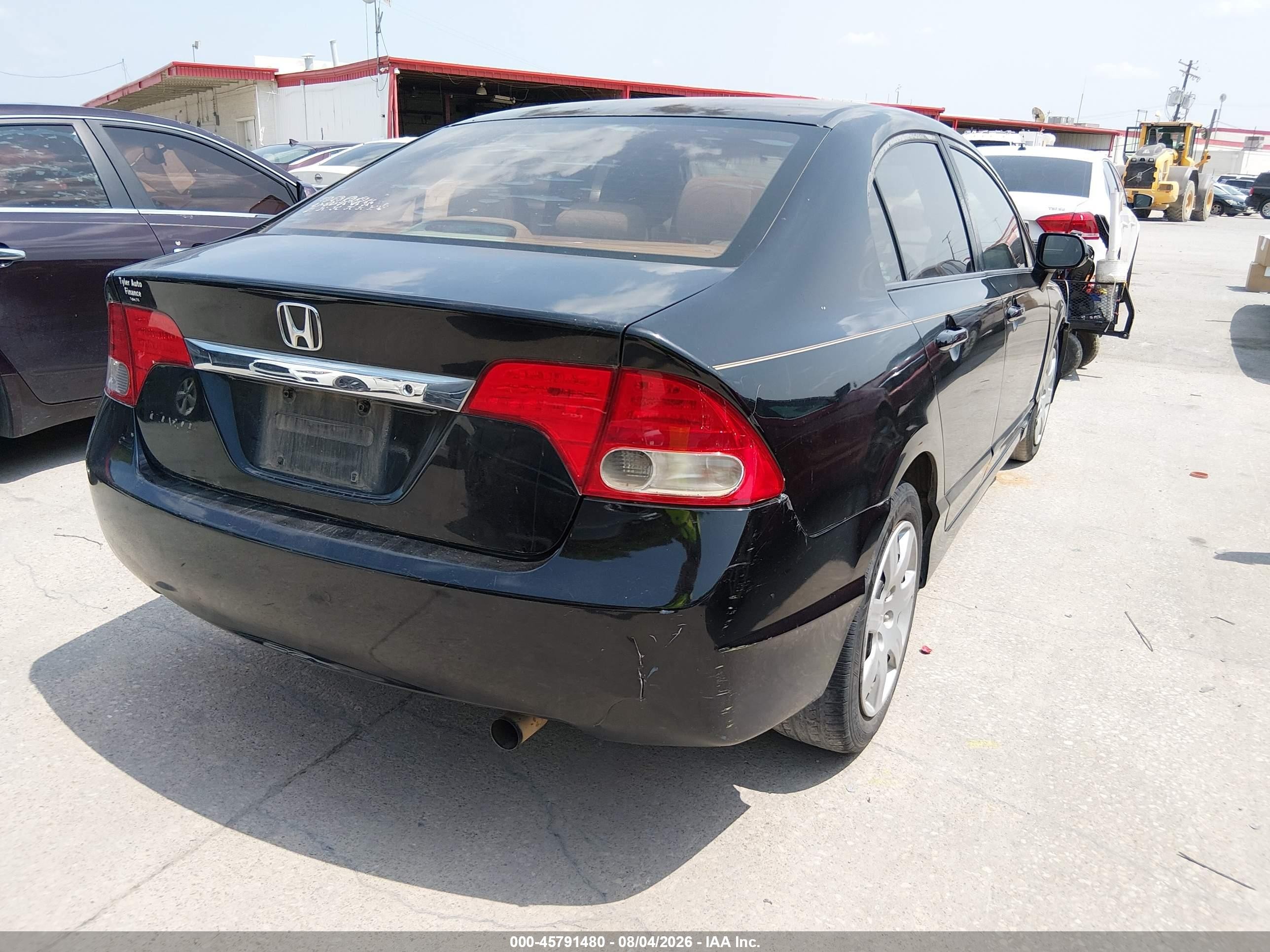 2010 Honda Civic Lx Черный vin: 2HGFA1F51AH303352