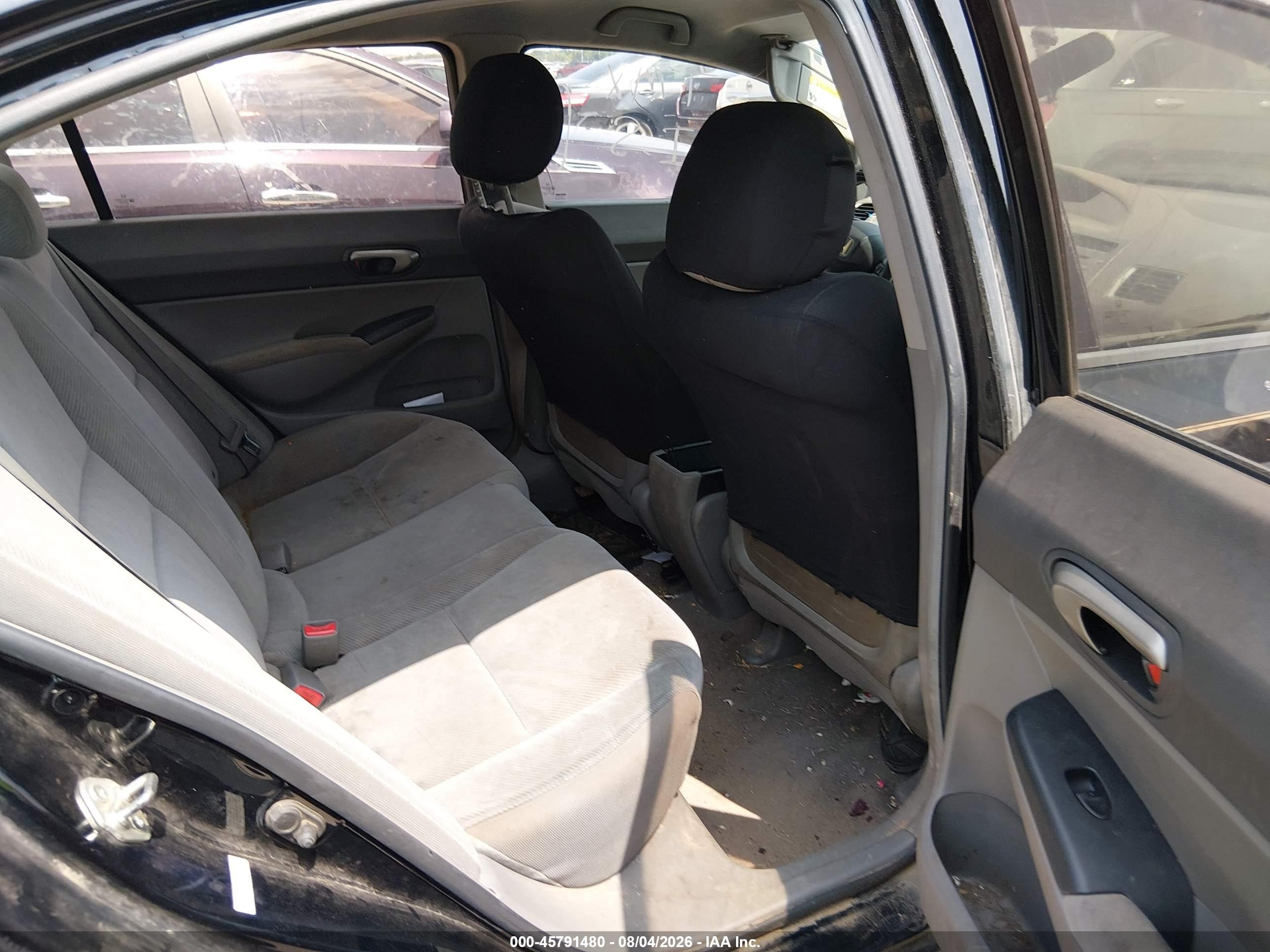2010 Honda Civic Lx Черный vin: 2HGFA1F51AH303352