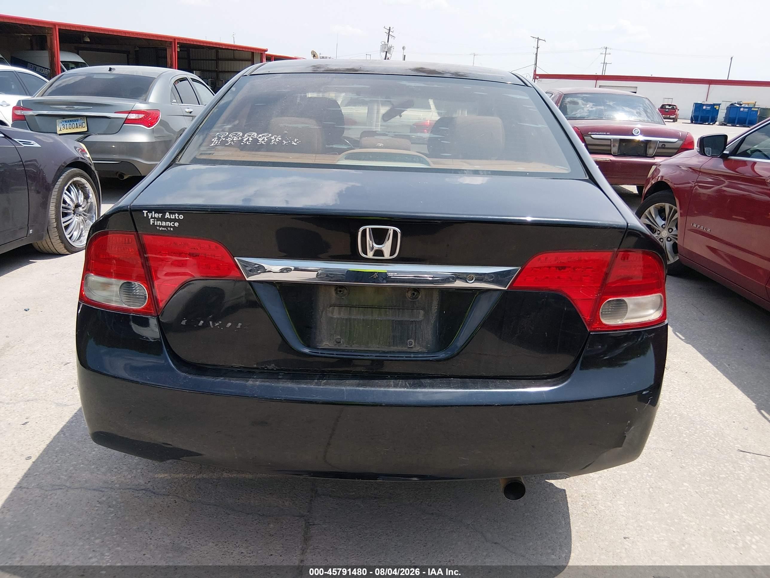 2010 Honda Civic Lx Черный vin: 2HGFA1F51AH303352
