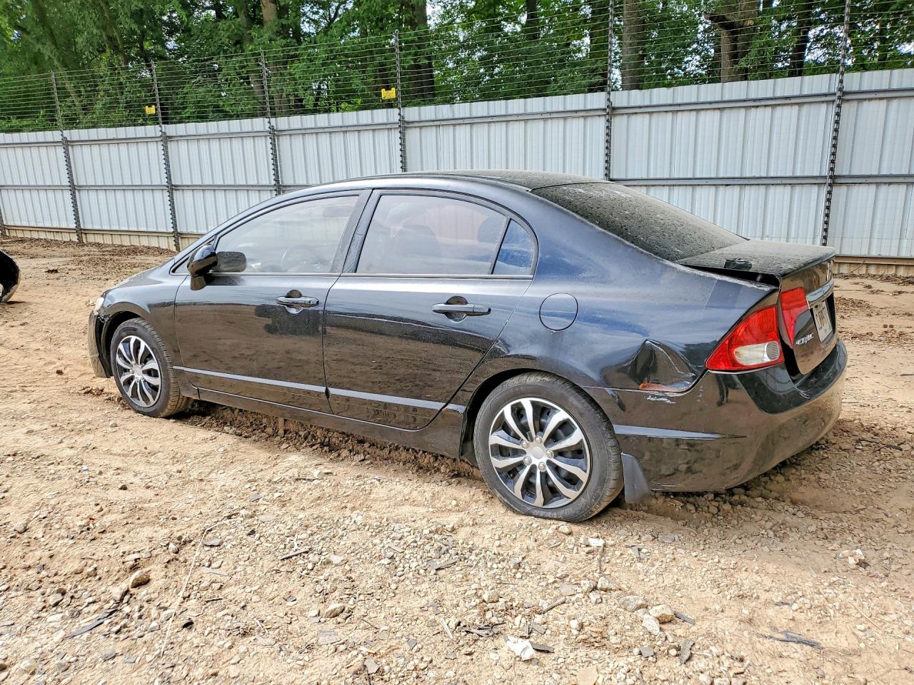 2010 Honda Civic Lx Black vin: 2HGFA1F51AH315243