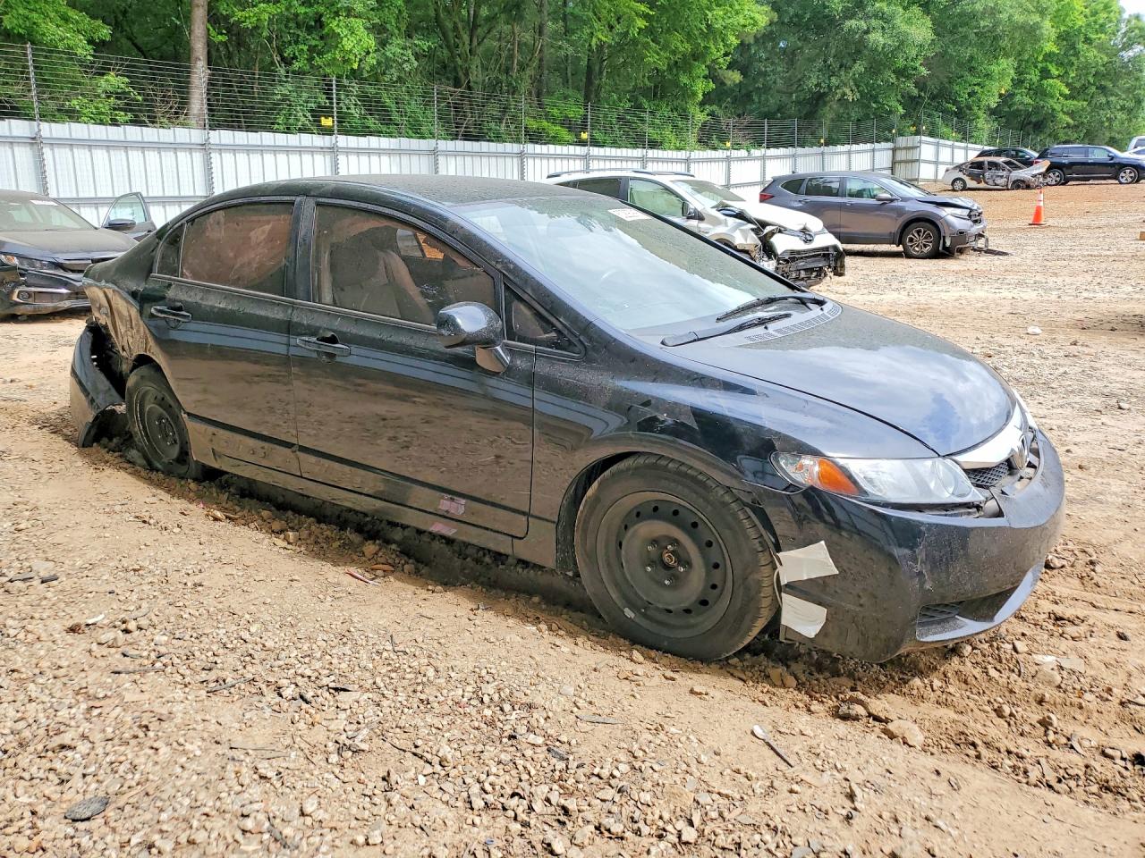 2010 Honda Civic Lx Black vin: 2HGFA1F51AH315243