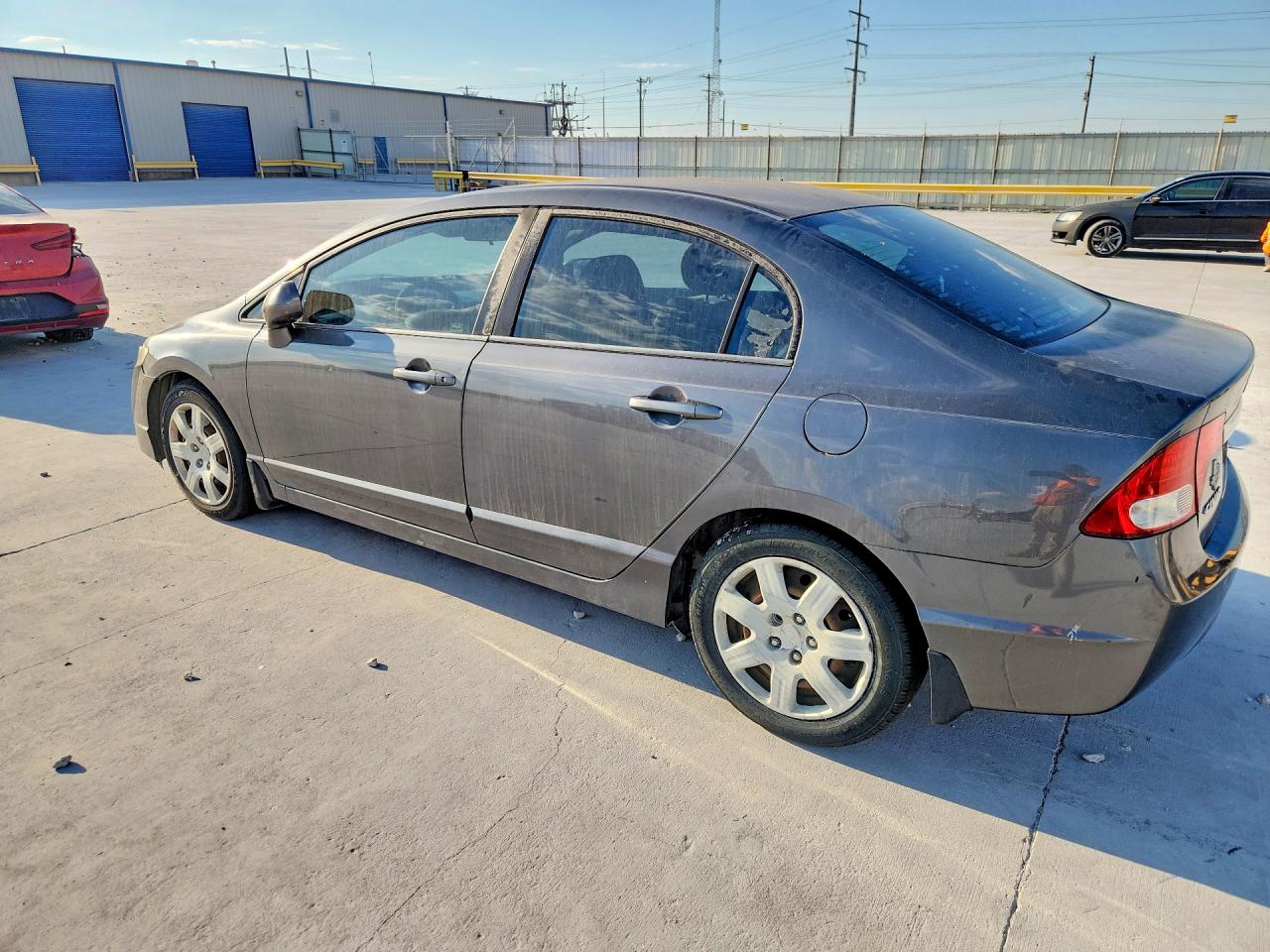 2010 Honda Civic Lx Silver vin: 2HGFA1F51AH316358