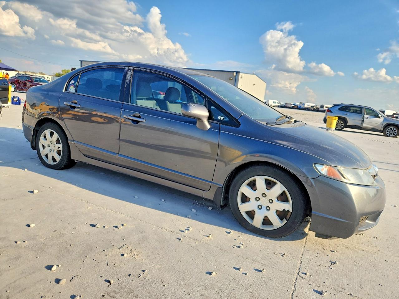 2010 Honda Civic Lx Silver vin: 2HGFA1F51AH316358