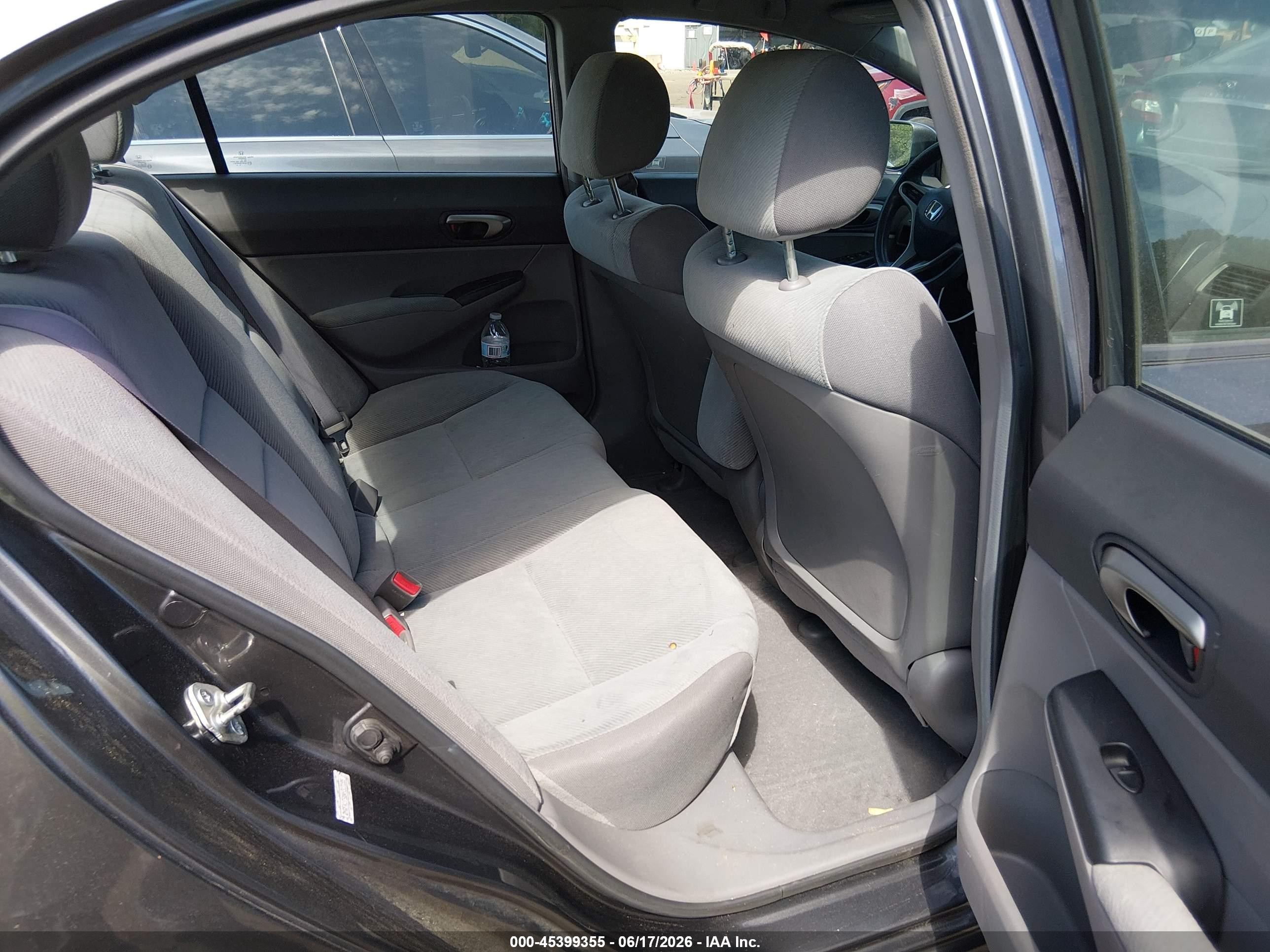 2010 Honda Civic Lx Gray vin: 2HGFA1F51AH317185