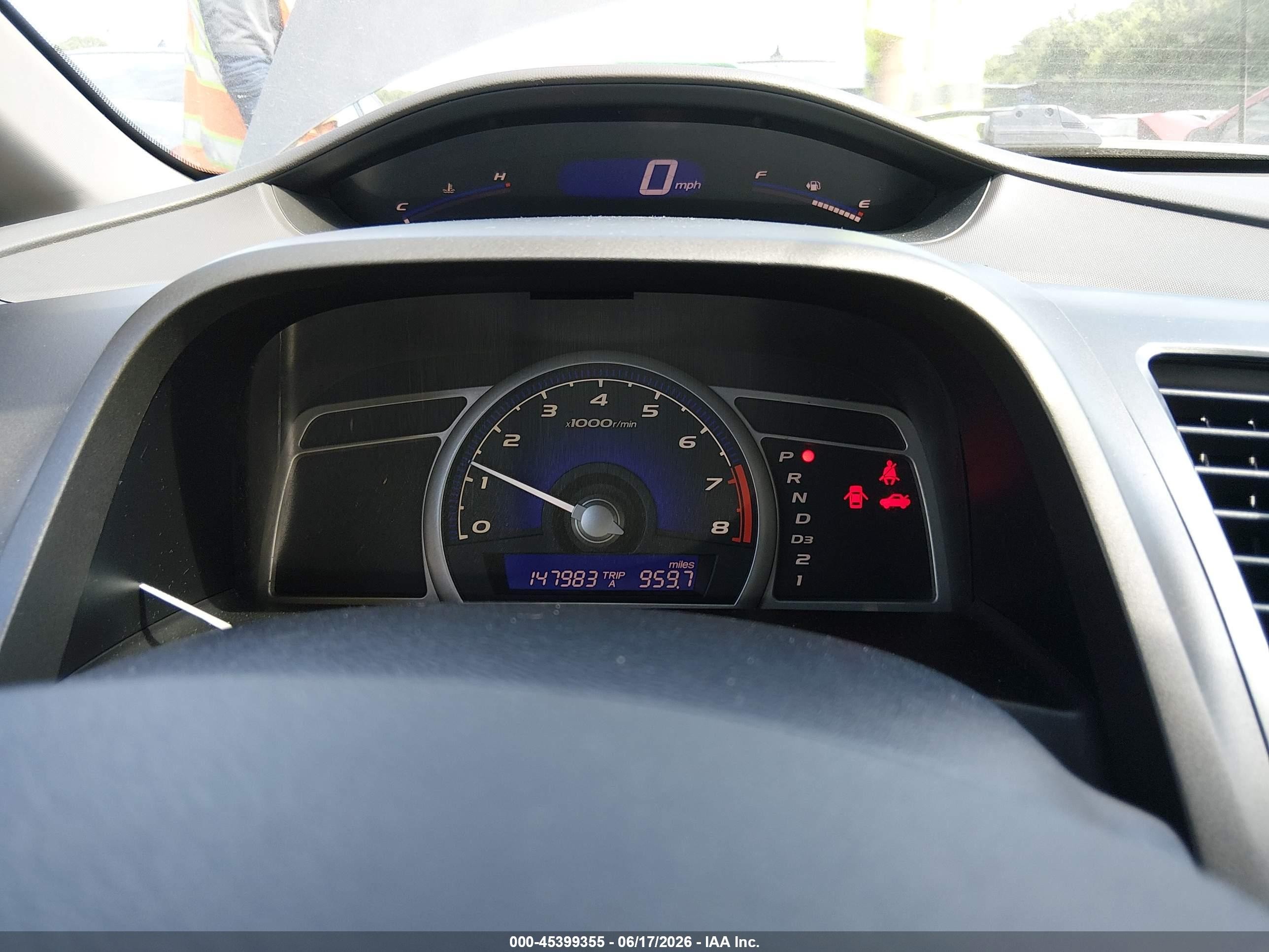 2010 Honda Civic Lx Gray vin: 2HGFA1F51AH317185