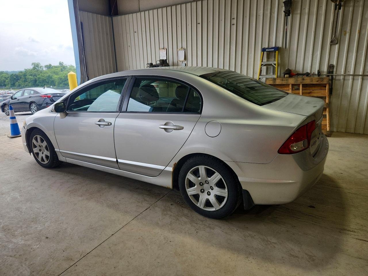 2010 Honda Civic Lx Silver vin: 2HGFA1F51AH319163