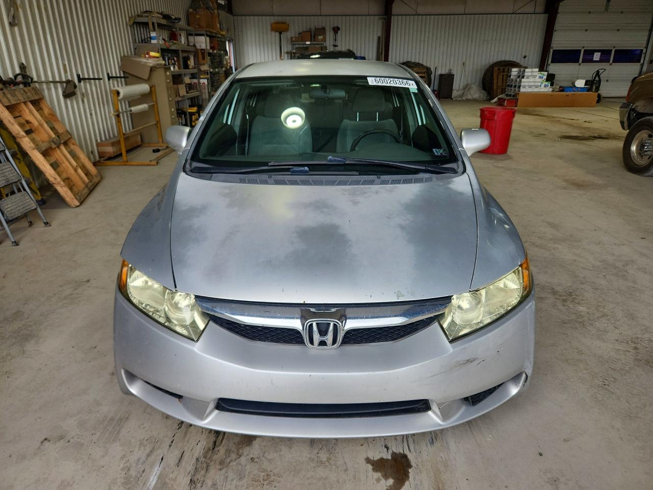 2010 Honda Civic Lx Silver vin: 2HGFA1F51AH319163