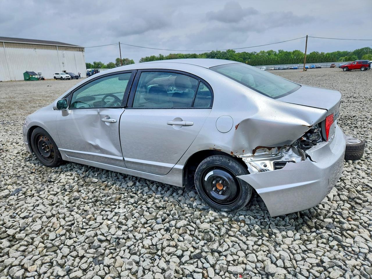 2010 Honda Civic Lx Silver vin: 2HGFA1F51AH321852