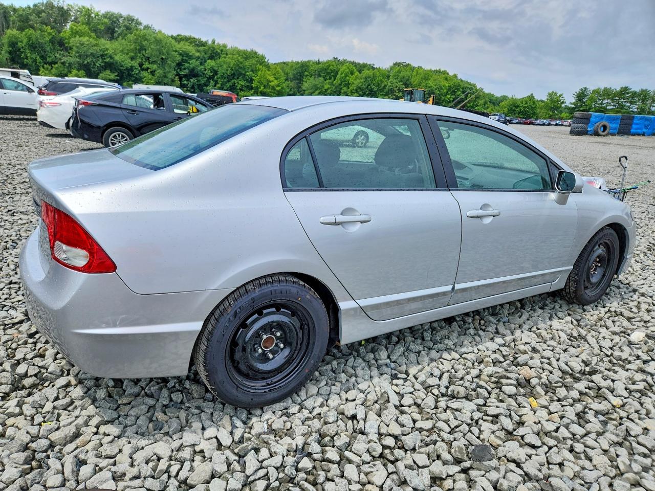 2010 Honda Civic Lx Silver vin: 2HGFA1F51AH321852
