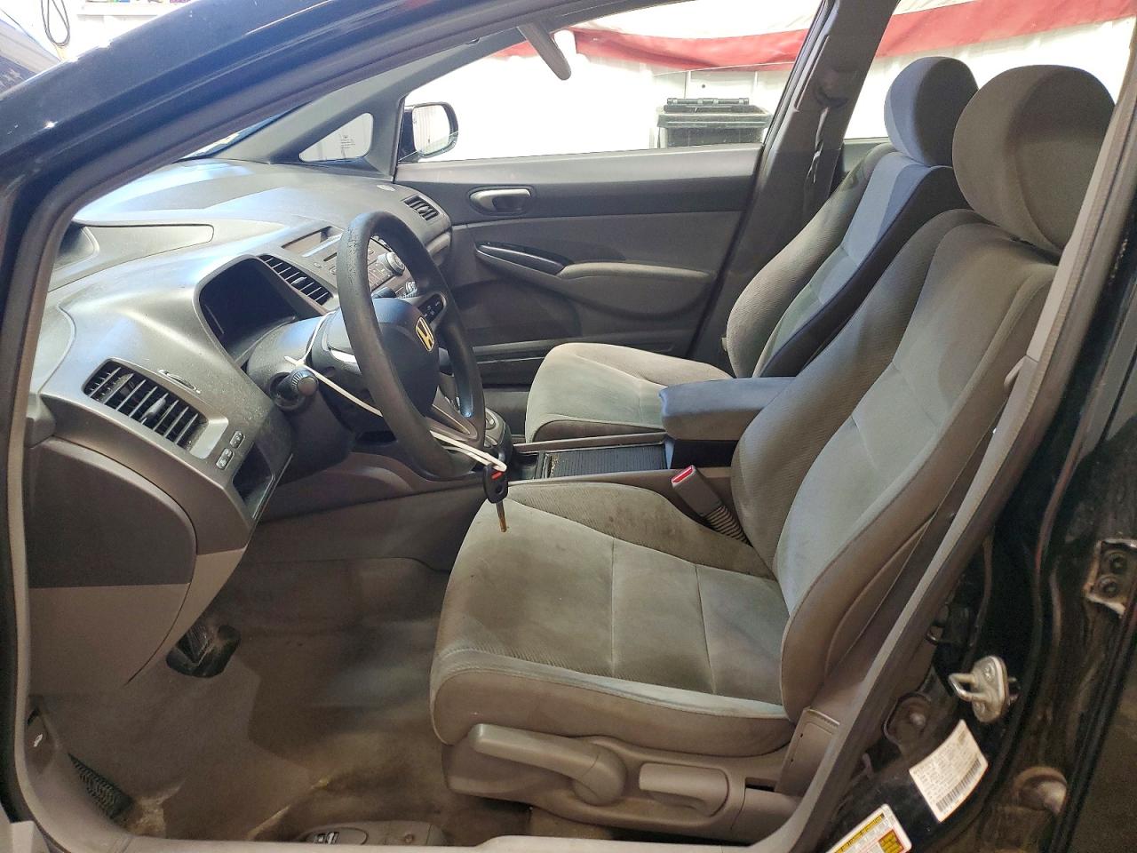 2010 Honda Civic Lx Black vin: 2HGFA1F51AH322127