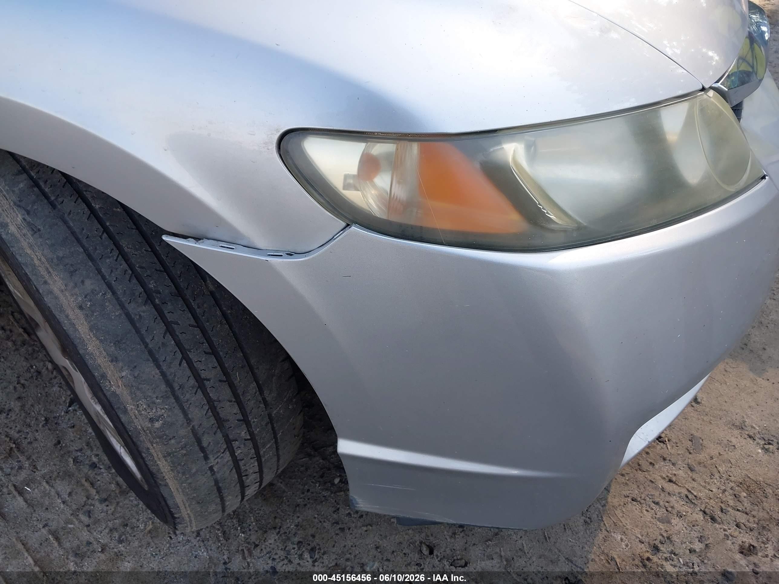 2010 Honda Civic Lx Silver vin: 2HGFA1F51AH328381
