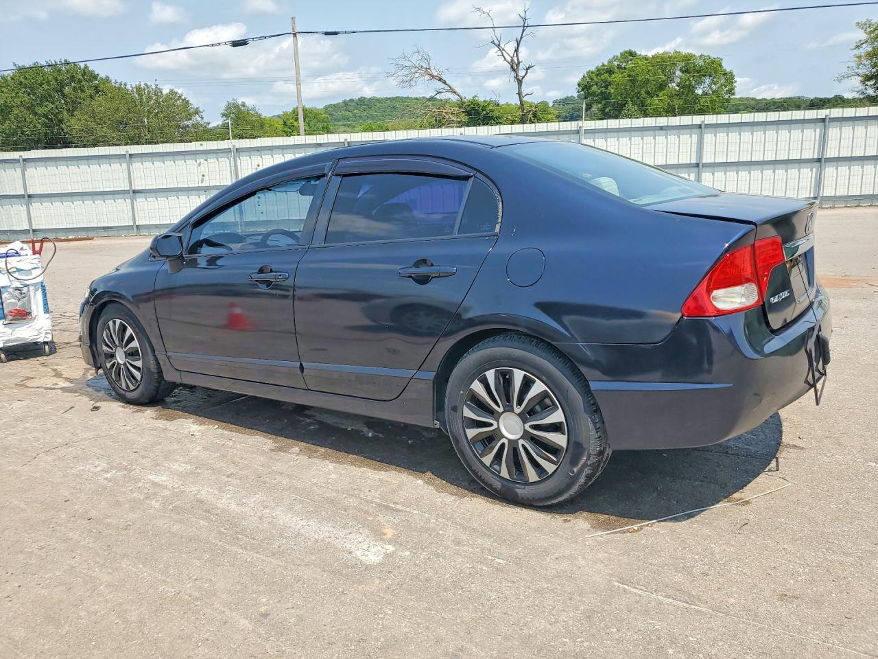 2010 Honda Civic Lx Blue vin: 2HGFA1F51AH519802