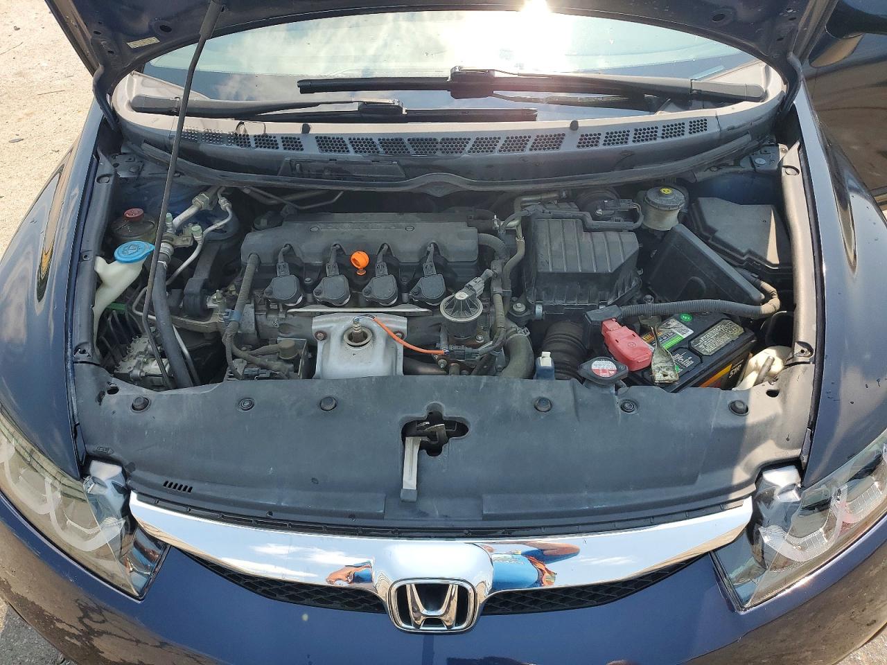 2010 Honda Civic Lx Blue vin: 2HGFA1F51AH519802