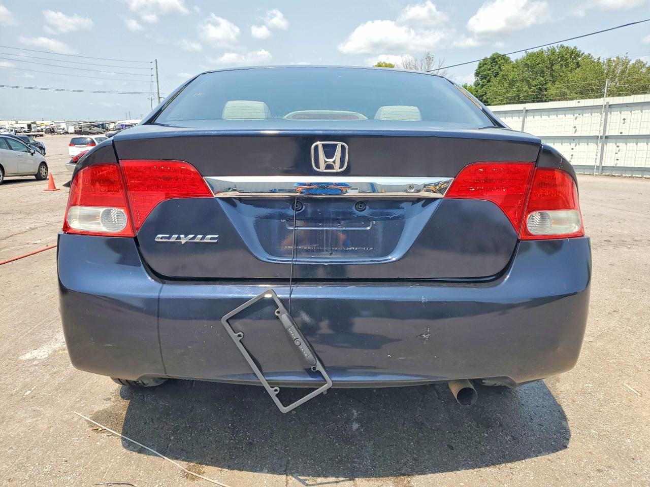 2010 Honda Civic Lx Blue vin: 2HGFA1F51AH519802