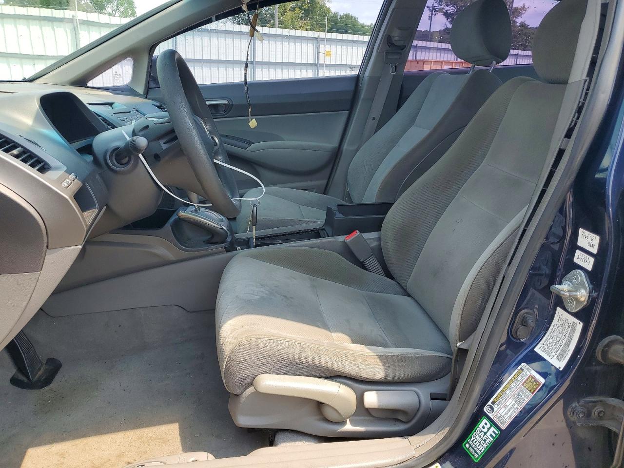2010 Honda Civic Lx Blue vin: 2HGFA1F51AH519802