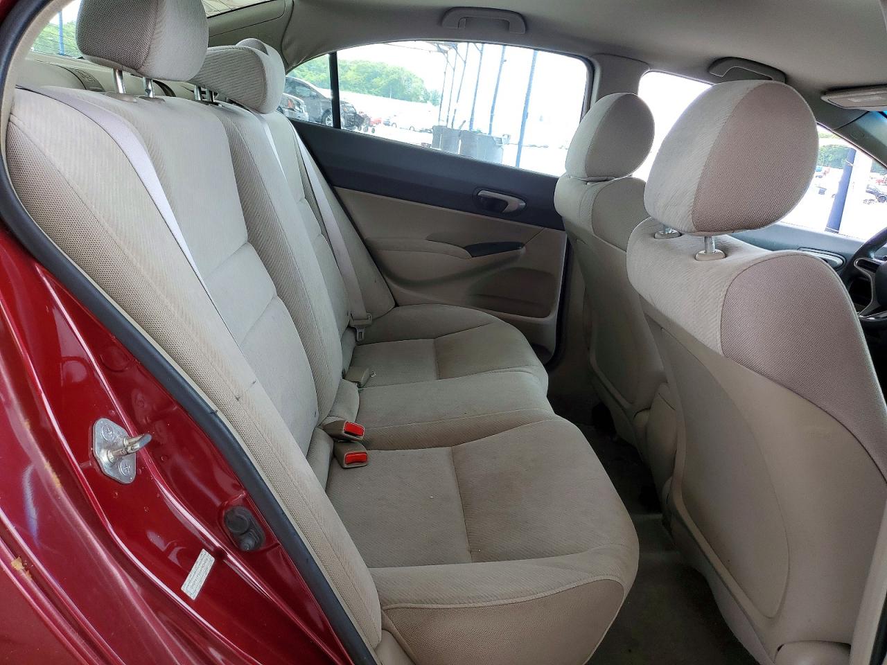 2010 Honda Civic Lx Красный vin: 2HGFA1F51AH525406
