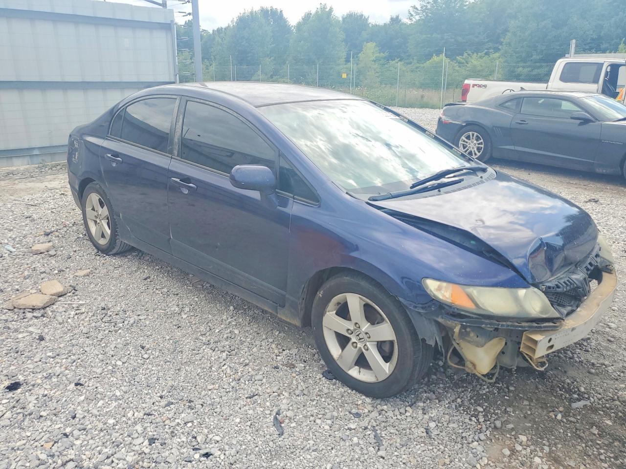2010 Honda Civic Lx Blue vin: 2HGFA1F51AH529651