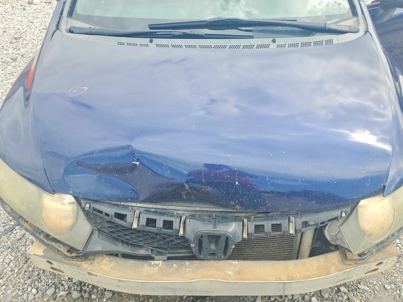 2010 Honda Civic Lx Blue vin: 2HGFA1F51AH529651