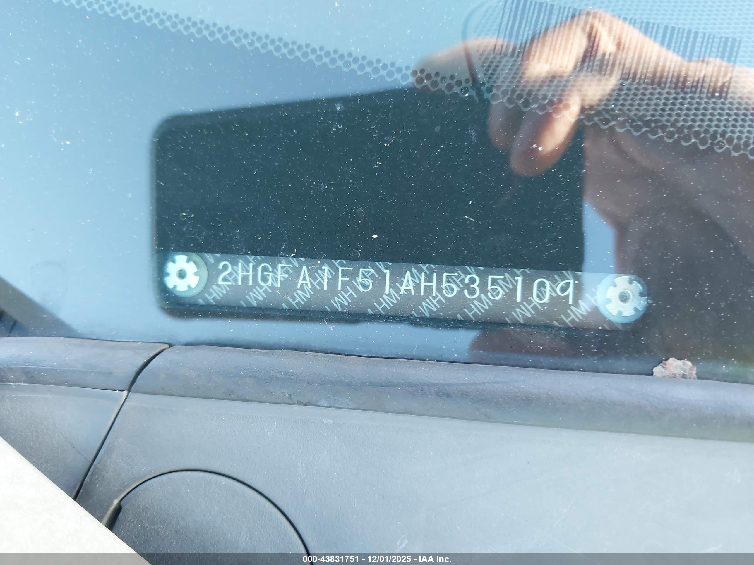 2010 Honda Civic Lx Красный vin: 2HGFA1F51AH535109