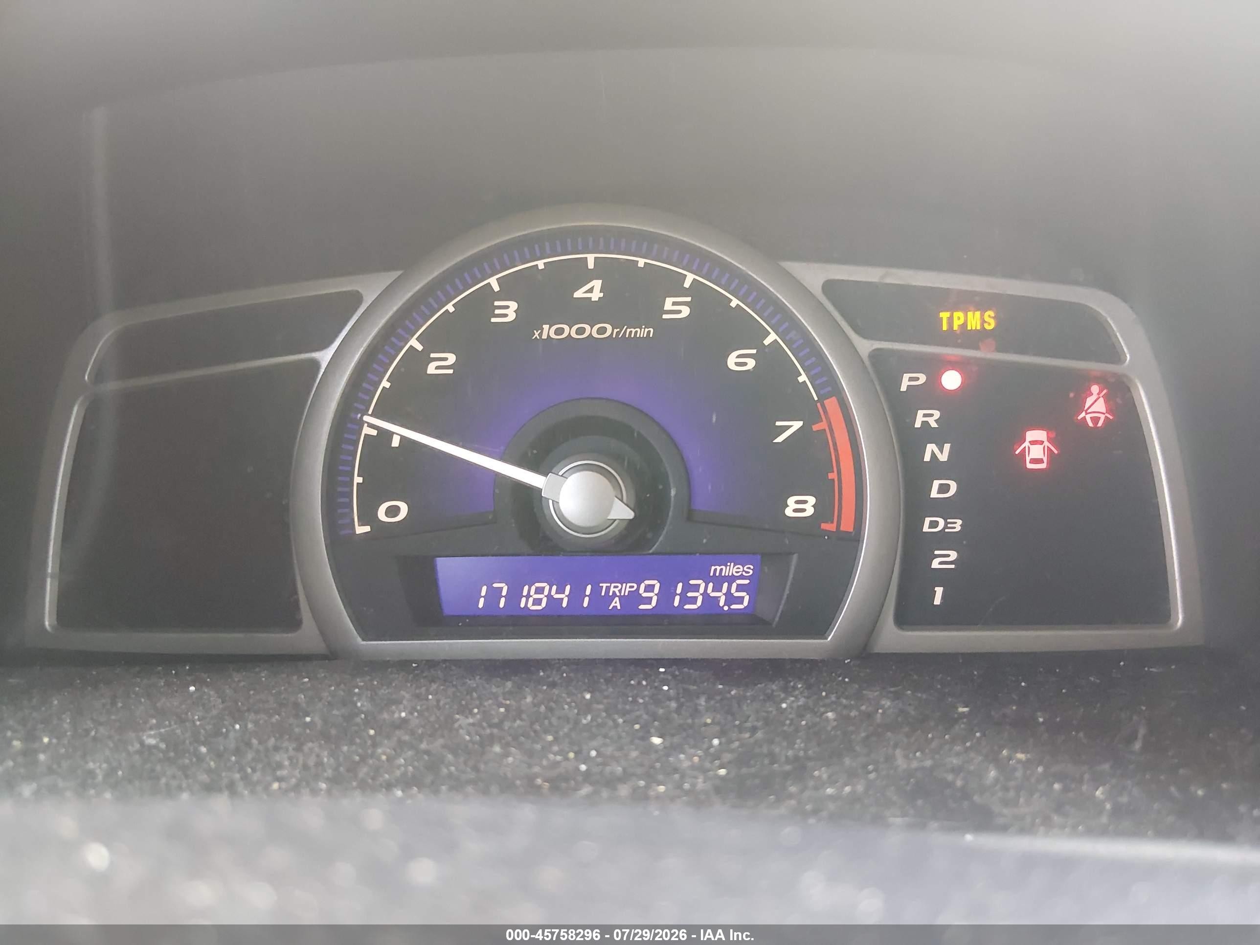 2010 Honda Civic Lx Gray vin: 2HGFA1F51AH539869