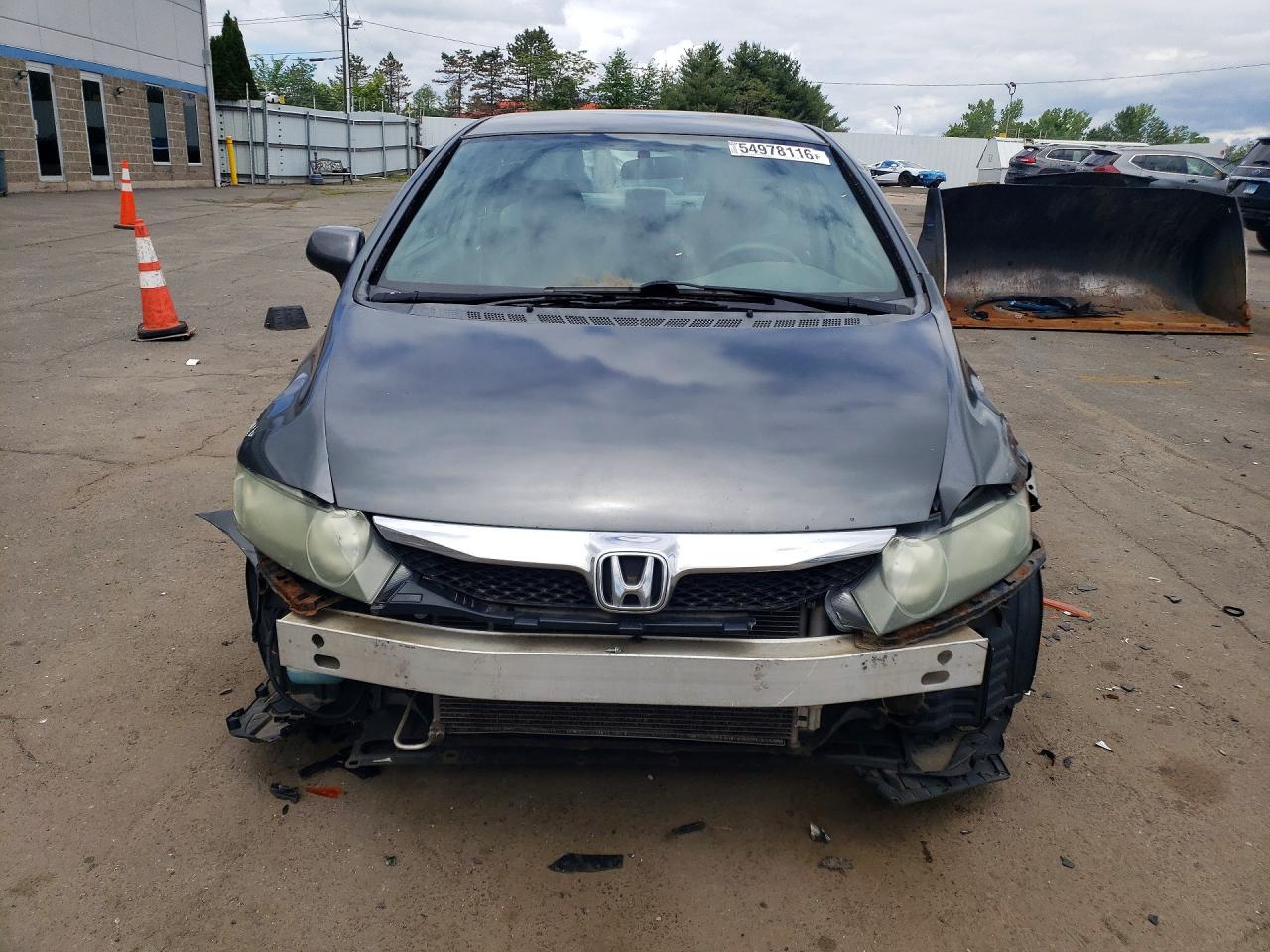 2010 Honda Civic Lx Charcoal vin: 2HGFA1F51AH541427